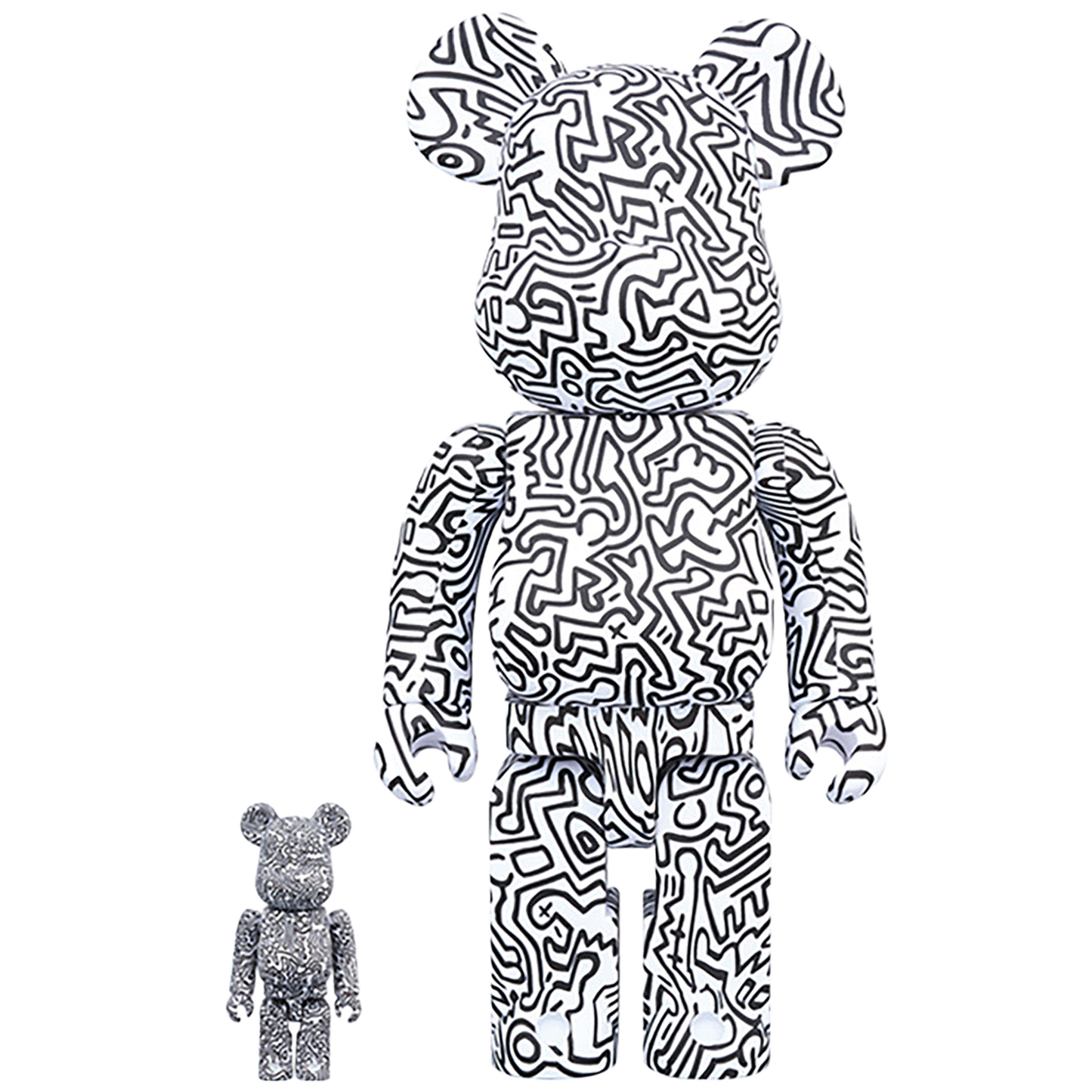 BE@RBRICK KEITH HARING #4 100％ & 400％