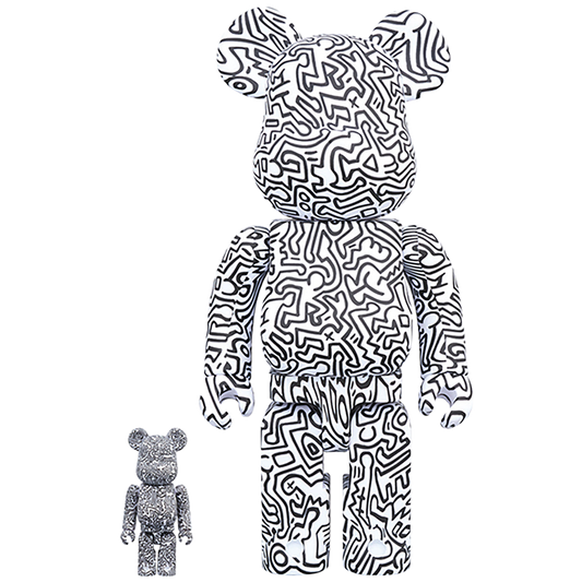 BE@RBRICK KEITH HARING #4 100％ & 400％