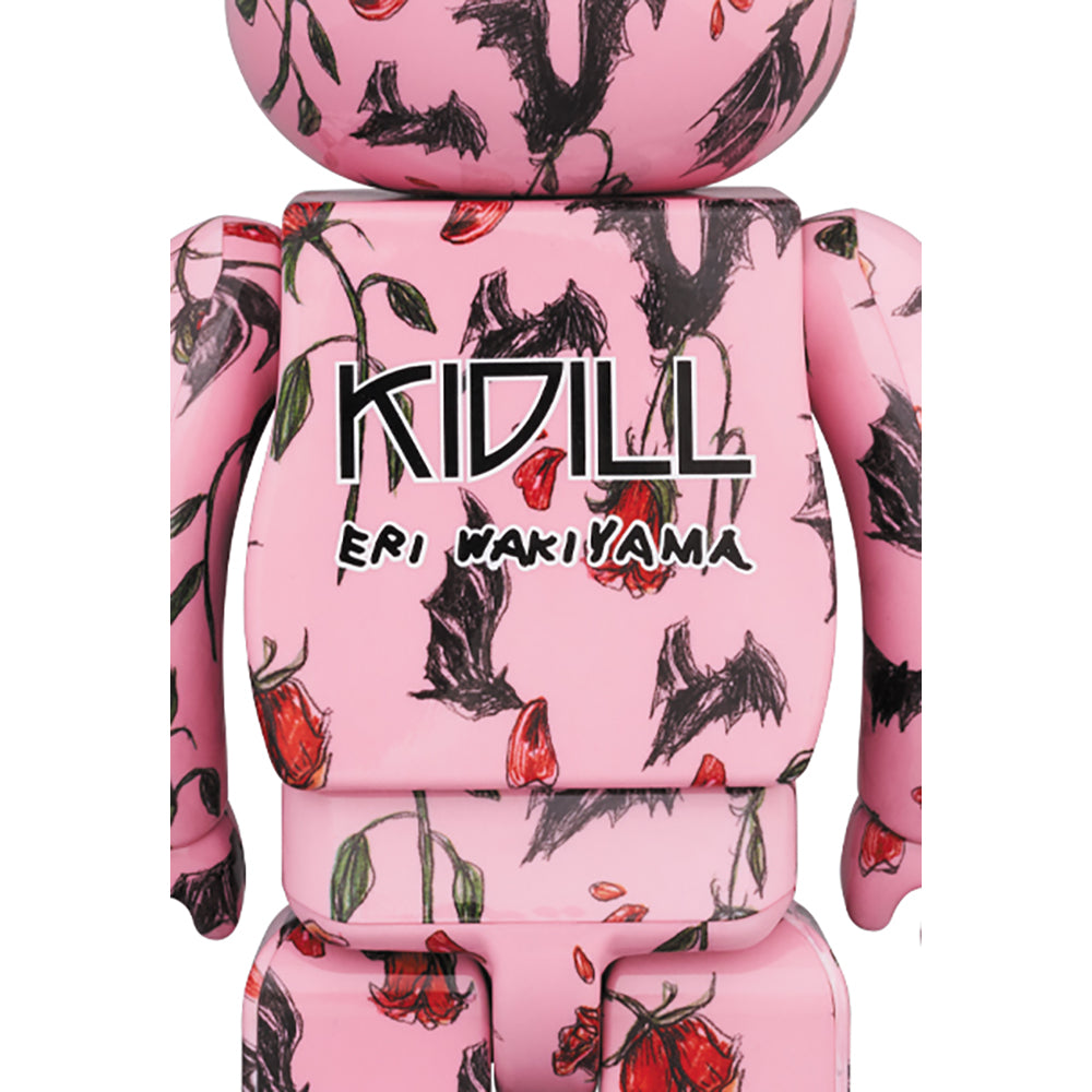 BE@RBRICK KIDILL × ERI WAKIYAMA BAT & ROSE 100％ & 400％ Pink/White_3