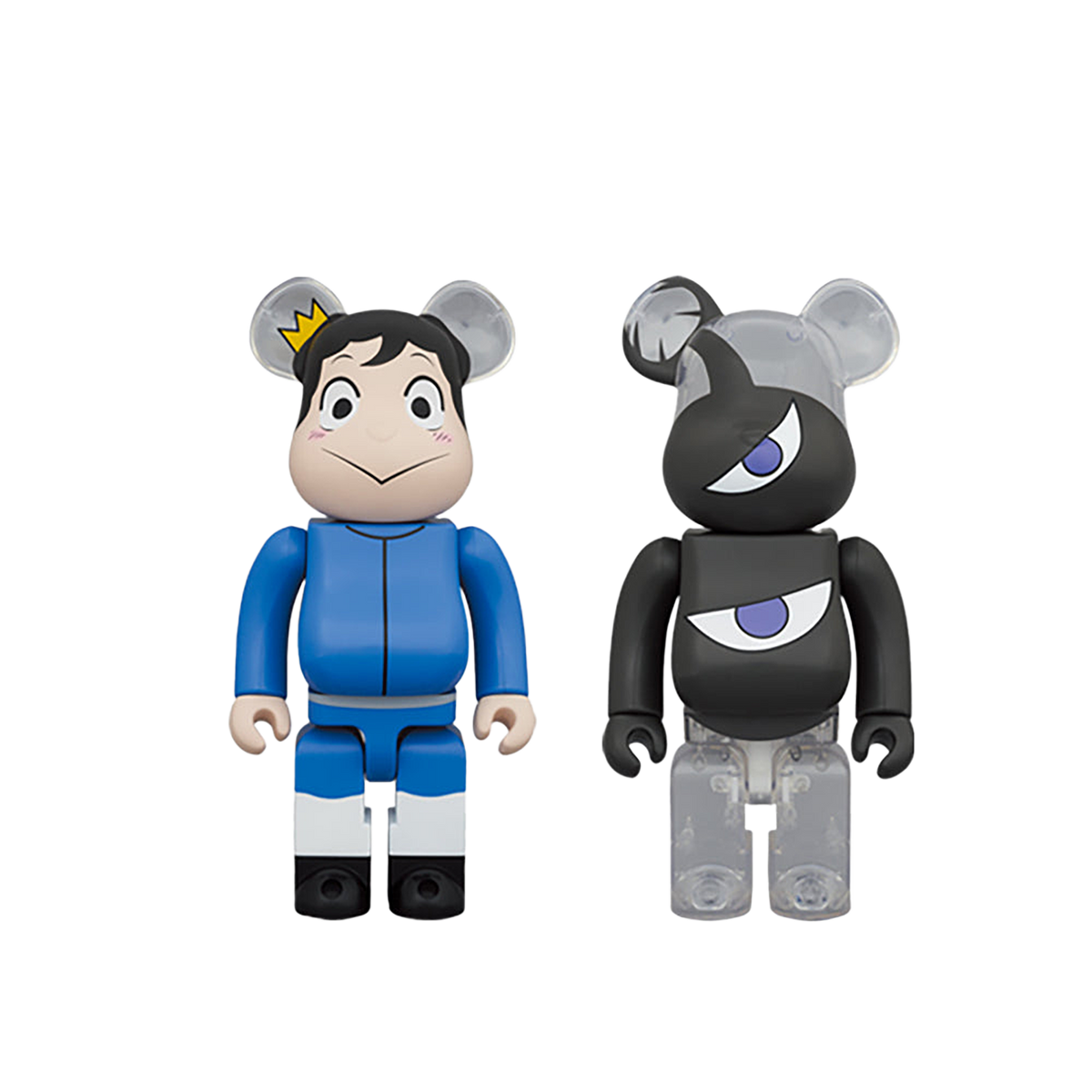BE@RBRICK 王様ランキング ボッジ & カゲ 100％ & 400％ (4PCS SET