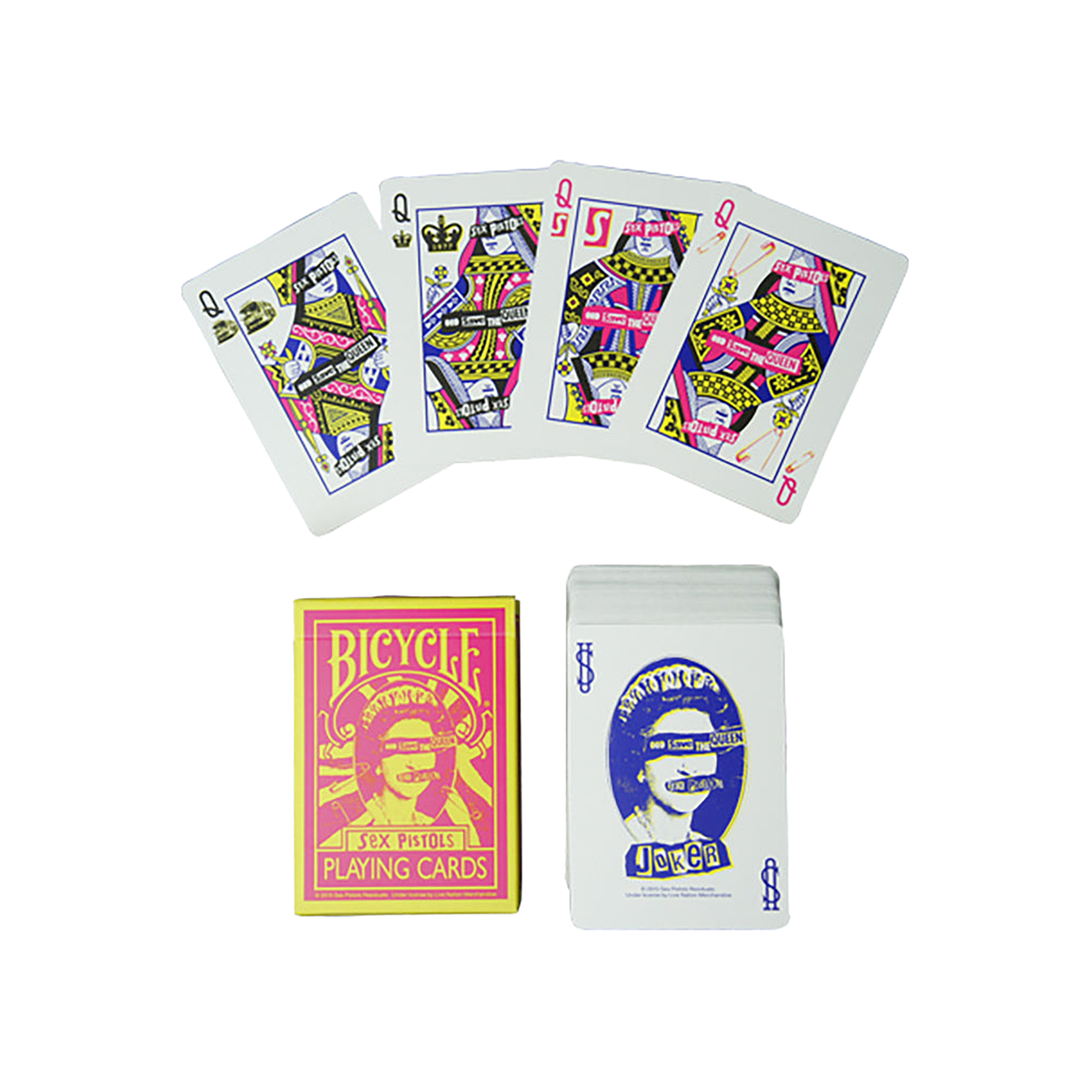 SEX PISTOLS BICYCLE PLAYING CARDS