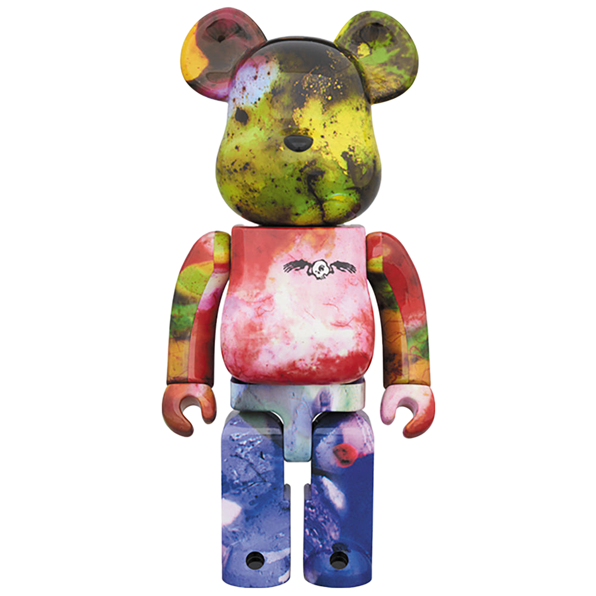 BE@RBRICK PUSHEAD 3 different colors 100％ & 400％ 4 PC SET