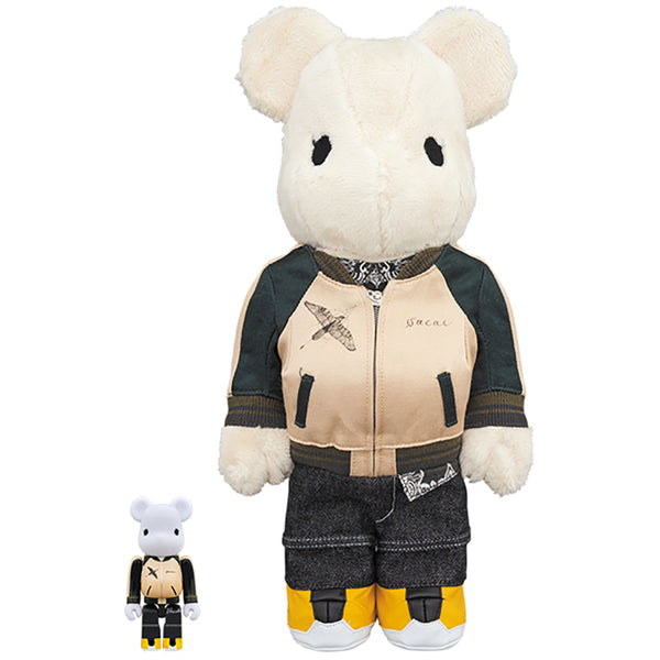 sacai BE@RBRICK 100％ & 400％ | MEDICOM TOY OFFICIAL STORE
