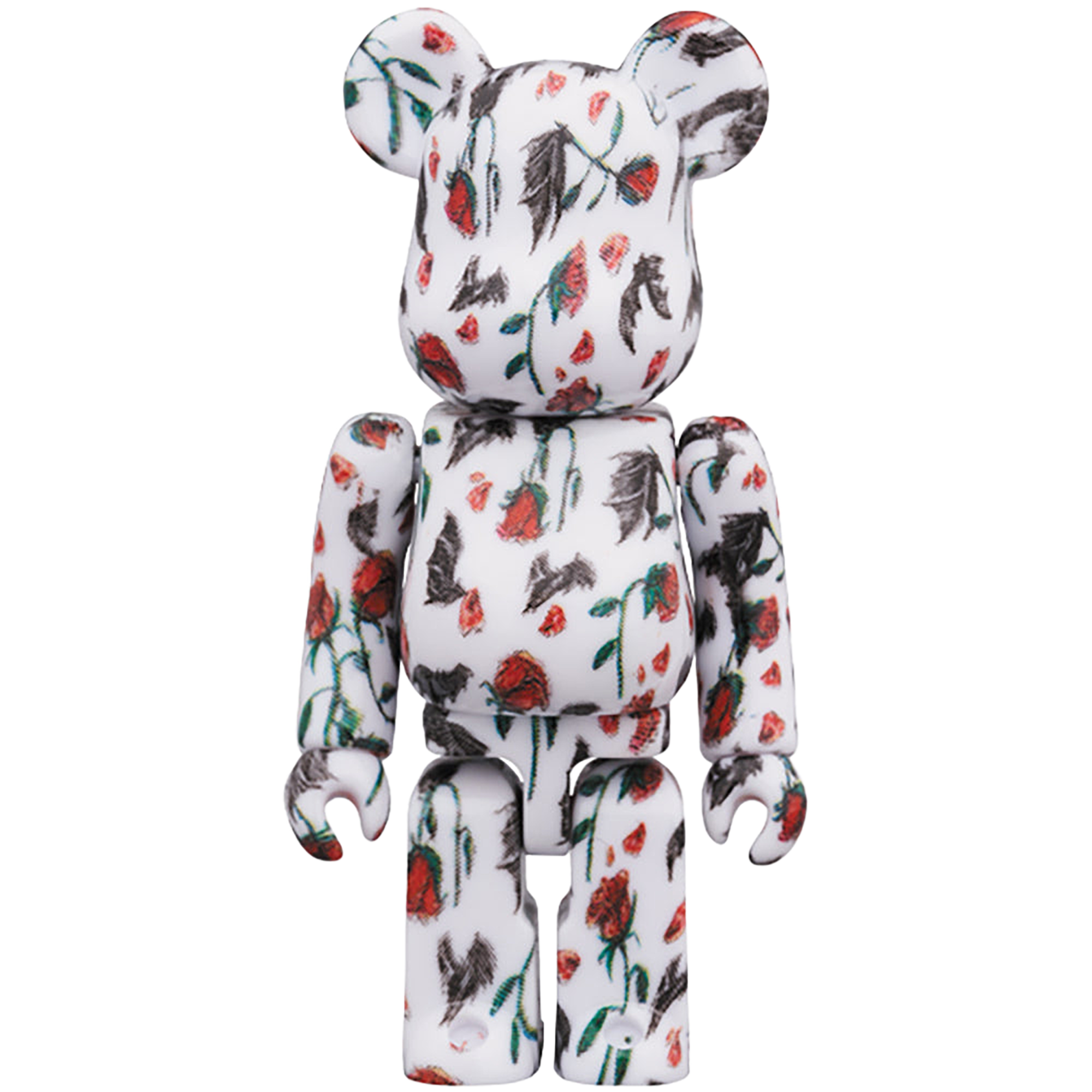 BE@RBRICK KIDILL × ERI WAKIYAMA BAT & ROSE 100％ & 400％ Pink/White