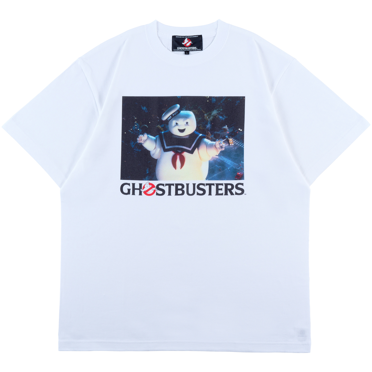 MLE × GHOSTBUSTERS STAY PUFT MARSHMALLOW MAN T-SHIRT_1