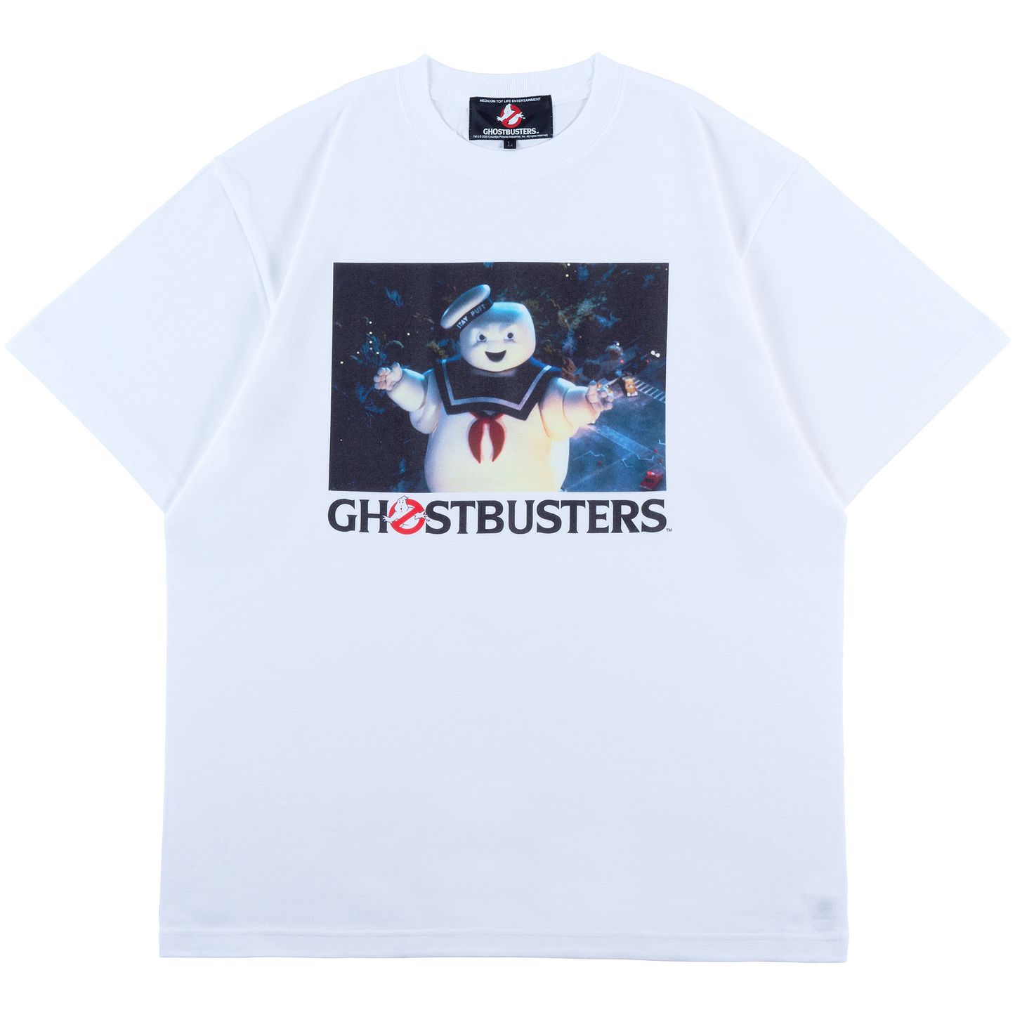 MLE × GHOSTBUSTERS STAY PUFT MARSHMALLOW MAN T-SHIRT_1