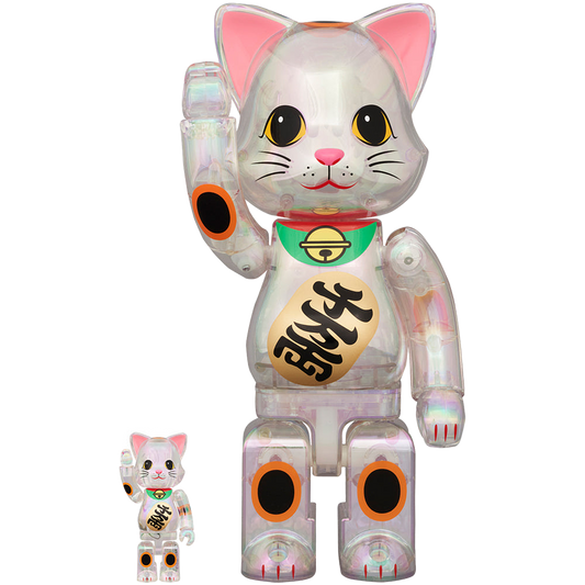 NY@BRICK Maneki Neko Ten Million Ryo Transparent Plating 100% & 400%