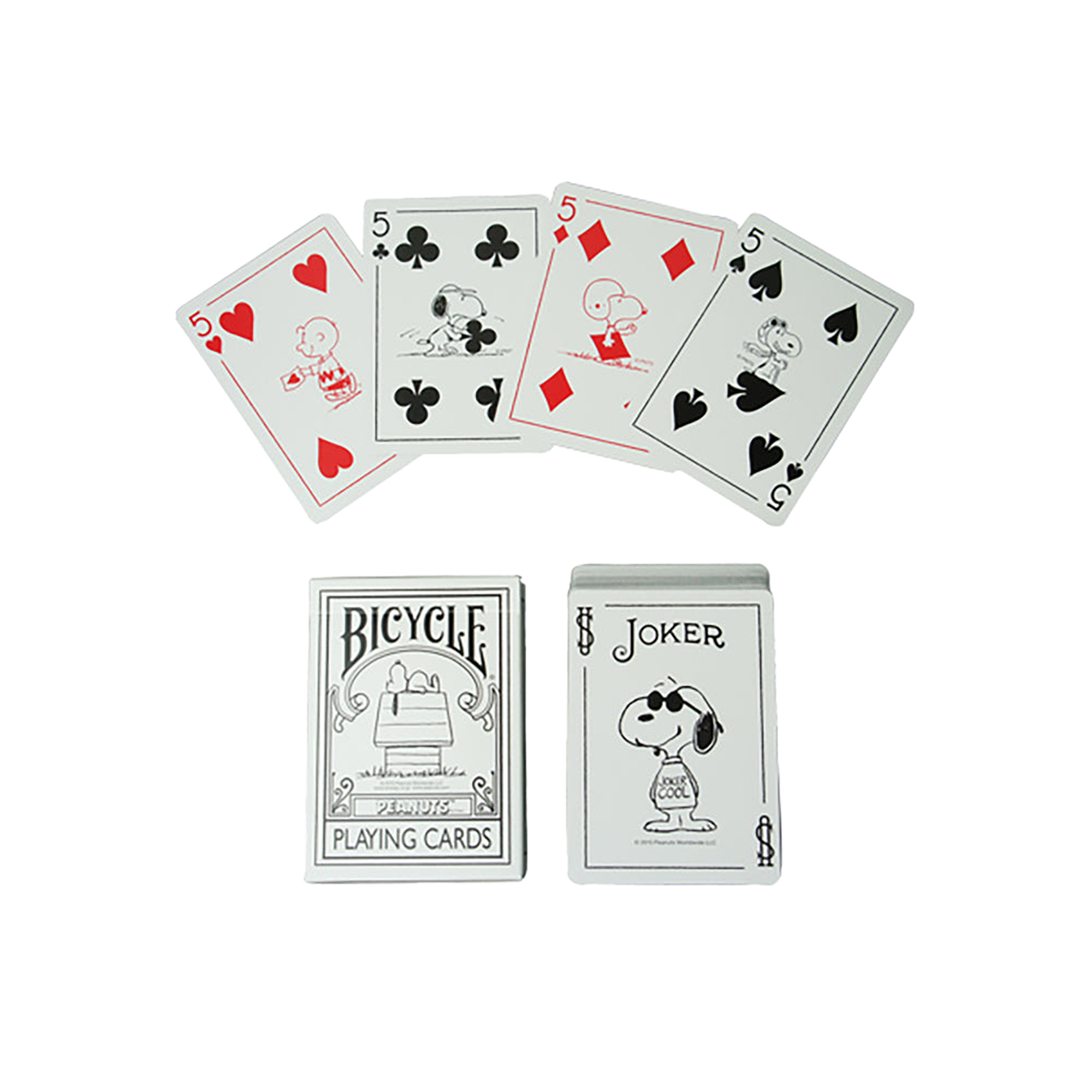 PEANUTS BICYCLE PLAYING CARDS