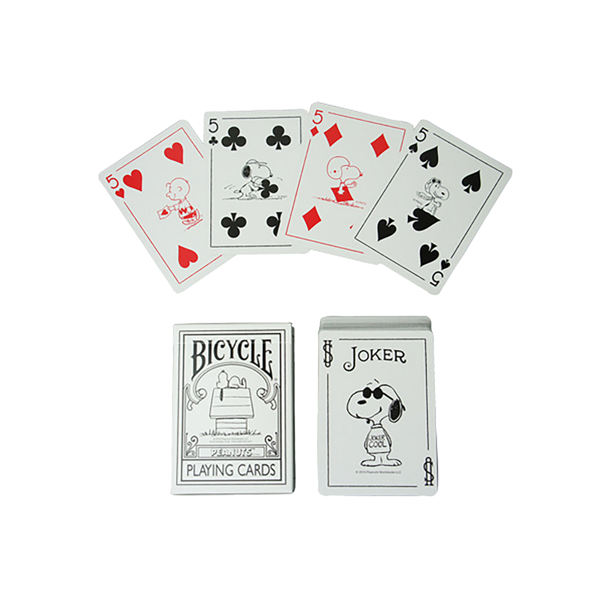 PEANUTS BICYCLE PLAYING CARDS