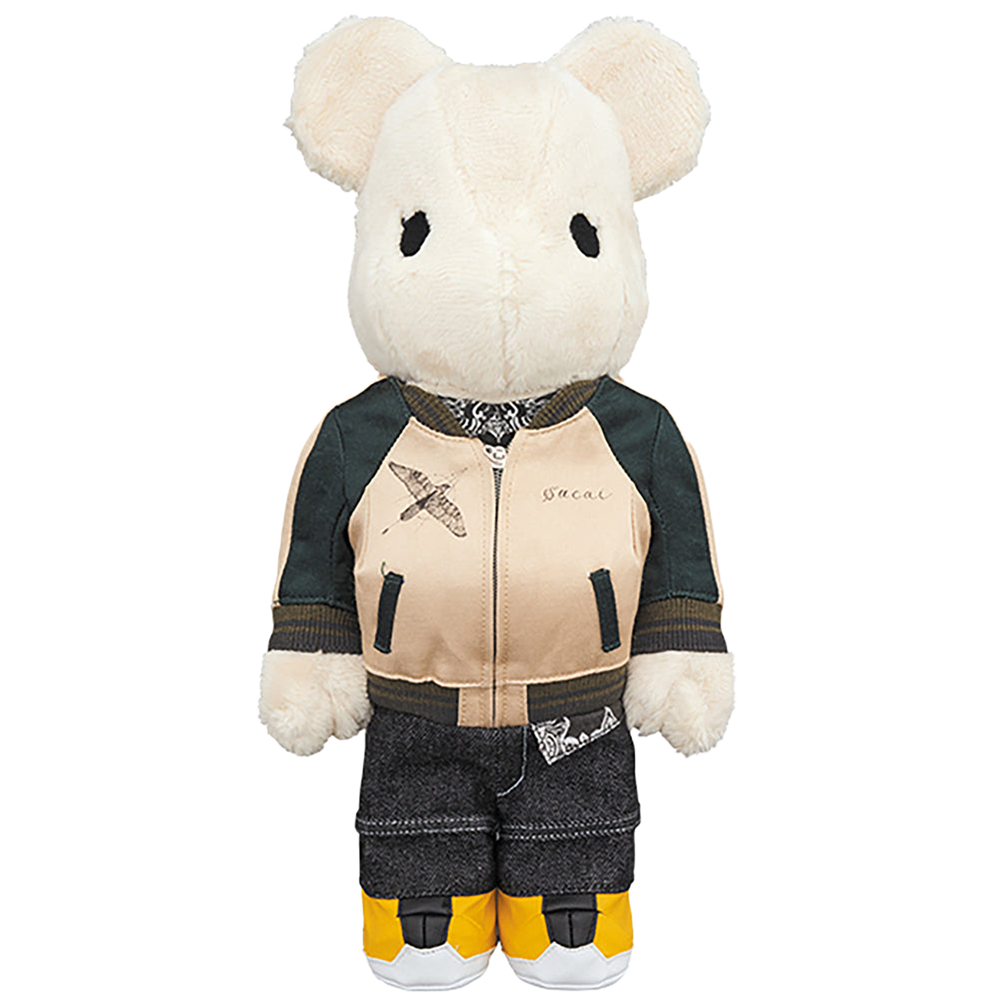 sacai BE@RBRICK 100％ & 400％