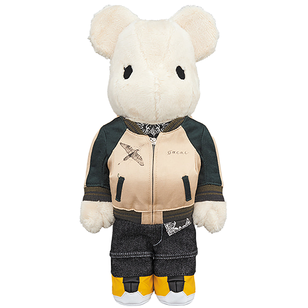 sacai BE@RBRICK 100％ & 400％