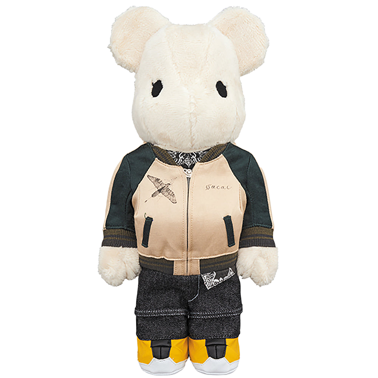 sacai BE@RBRICK 100％ & 400％
