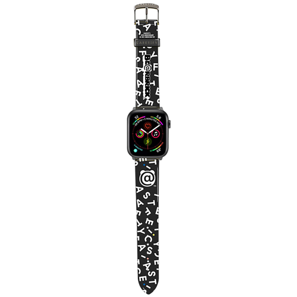 CASETiFY 10th Anniversary Monogram BE@RBRICK Apple Watch Band_0