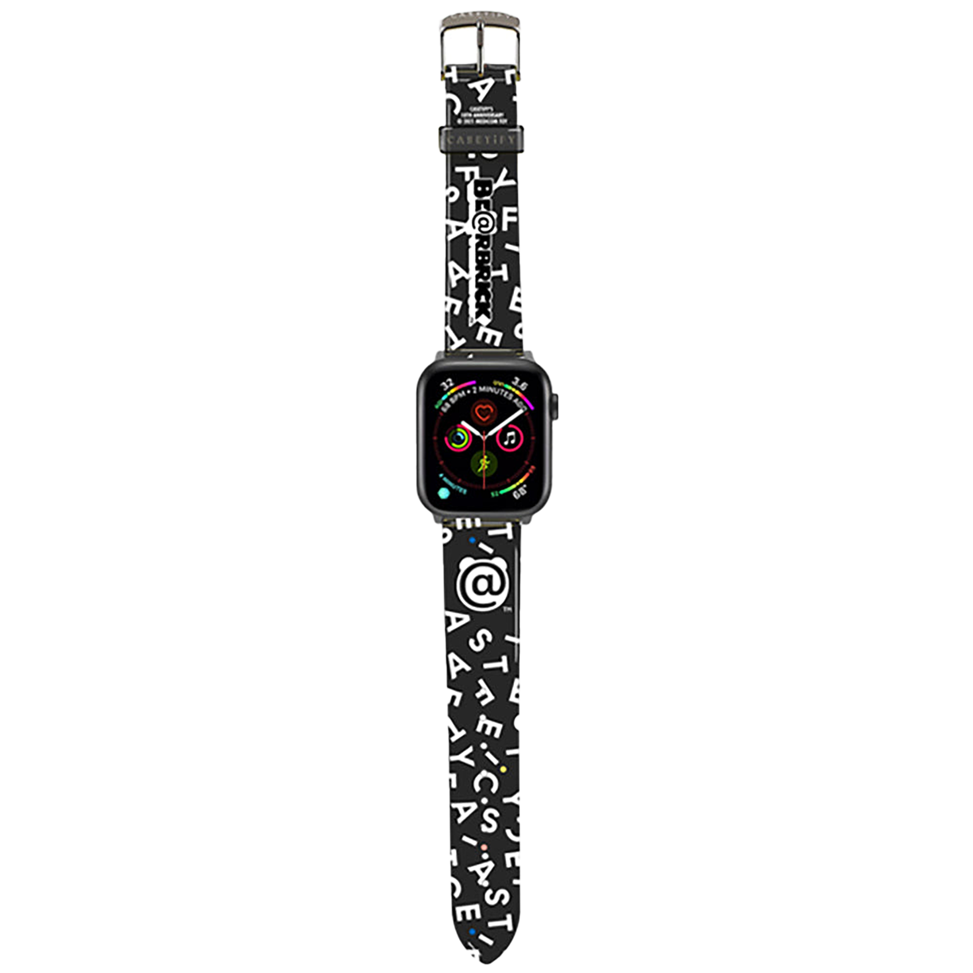 CASETiFY 10th Anniversary Monogram BE@RBRICK Apple Watch Band