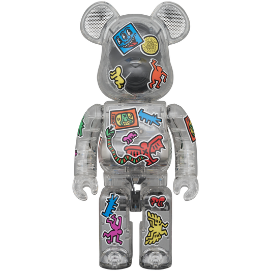 BE@RBRICK AUDIO Portable Bluetooth(R) Speaker Keith Haring 400％_0