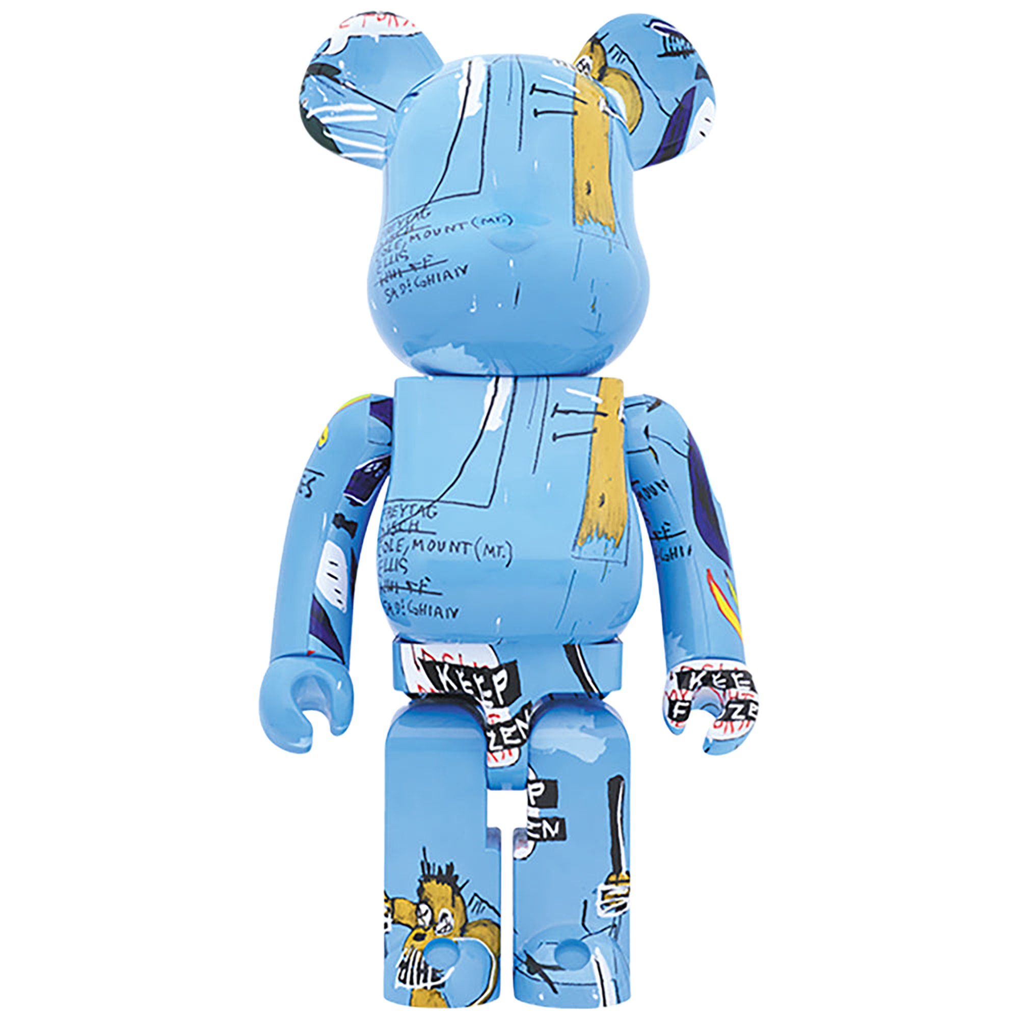 BE@RBRICK JEAN-MICHEL BASQUIAT #4 1000％