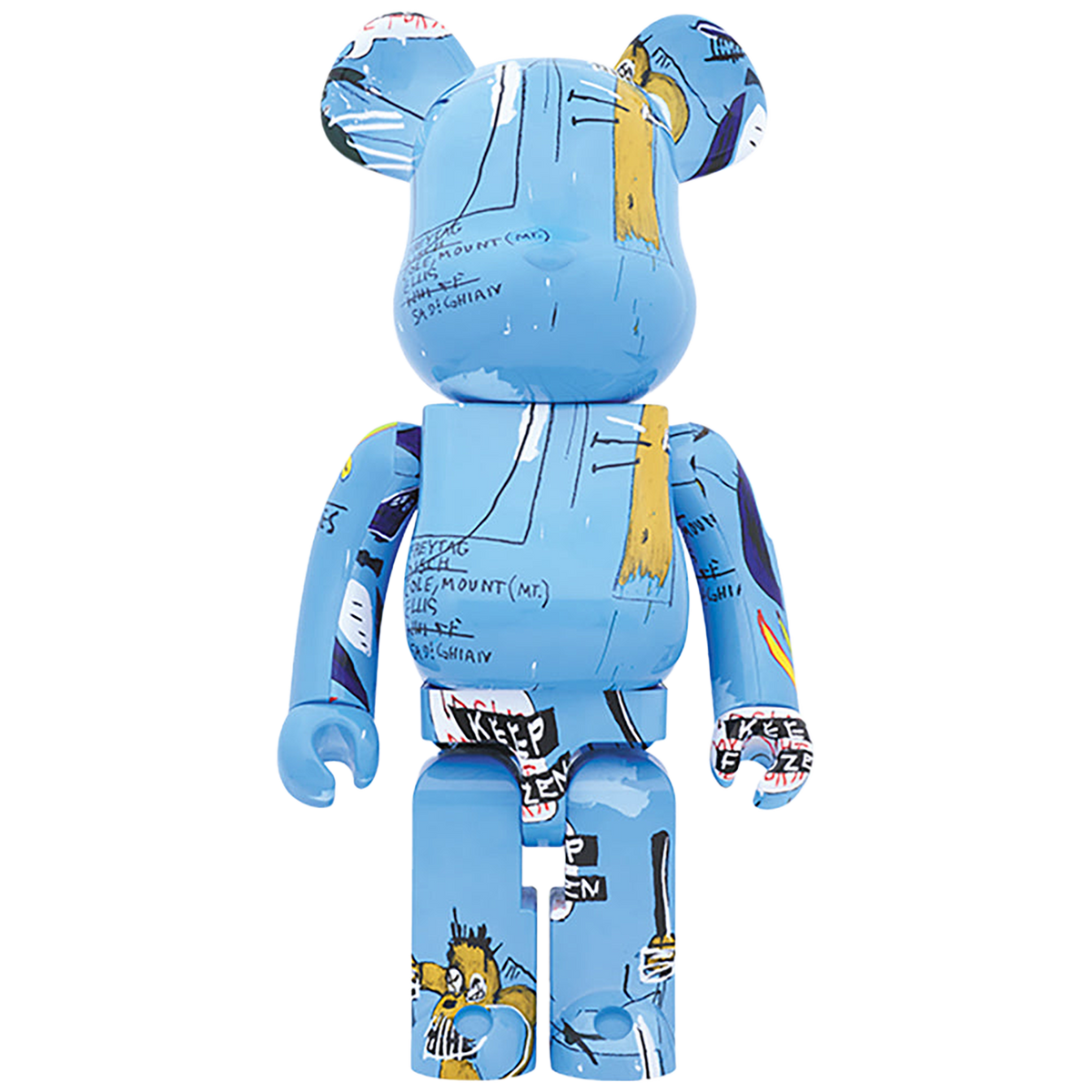 BE@RBRICK JEAN-MICHEL BASQUIAT #4 1000％