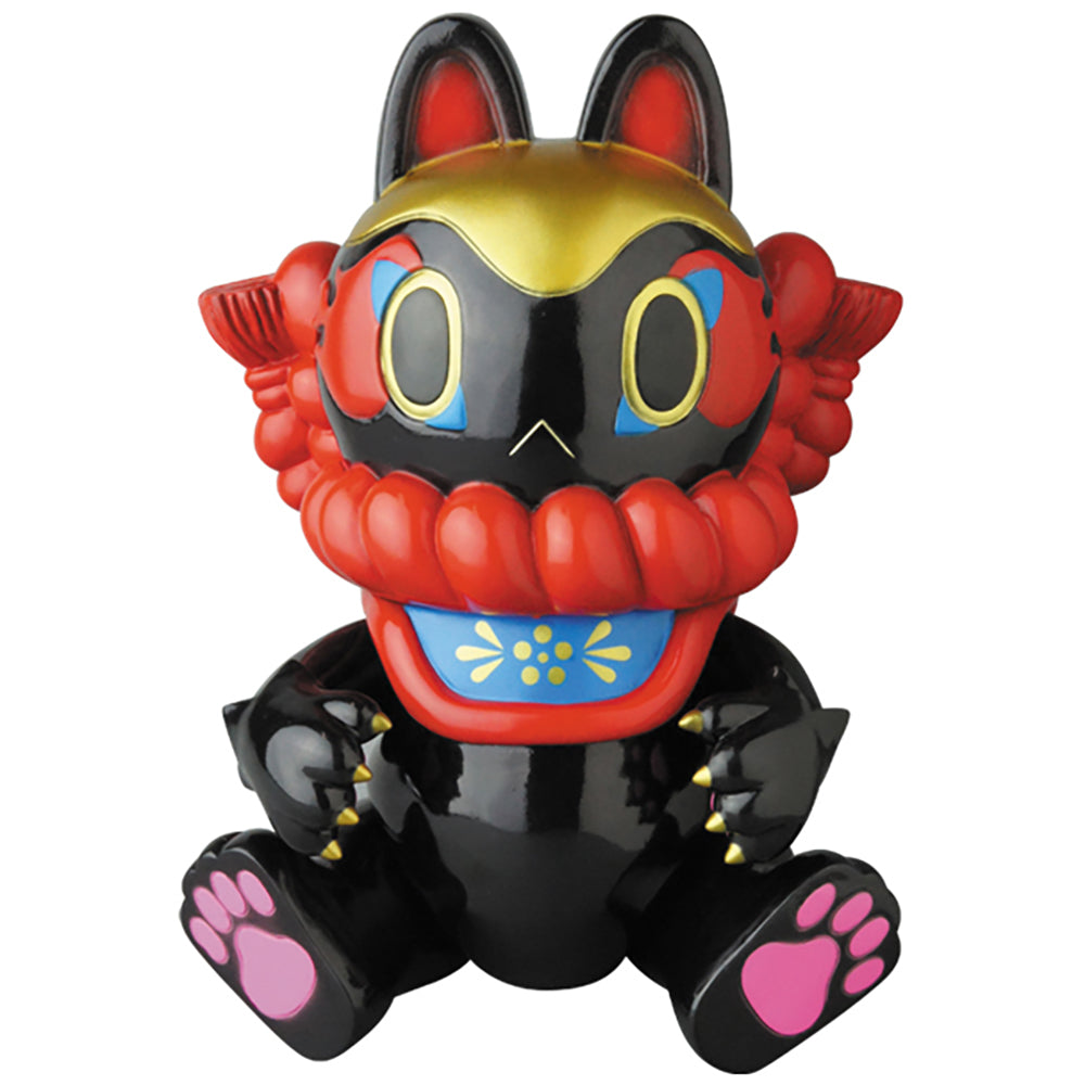 郷土玩具怪獣 イヌハリゴン寿サイズ（黒）_0