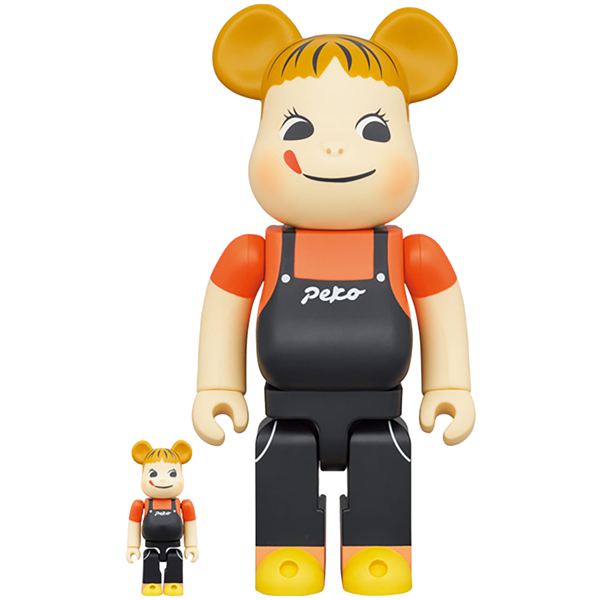 BE@RBRICK ペコちゃん コーヒーミルキー 100％ & 400％