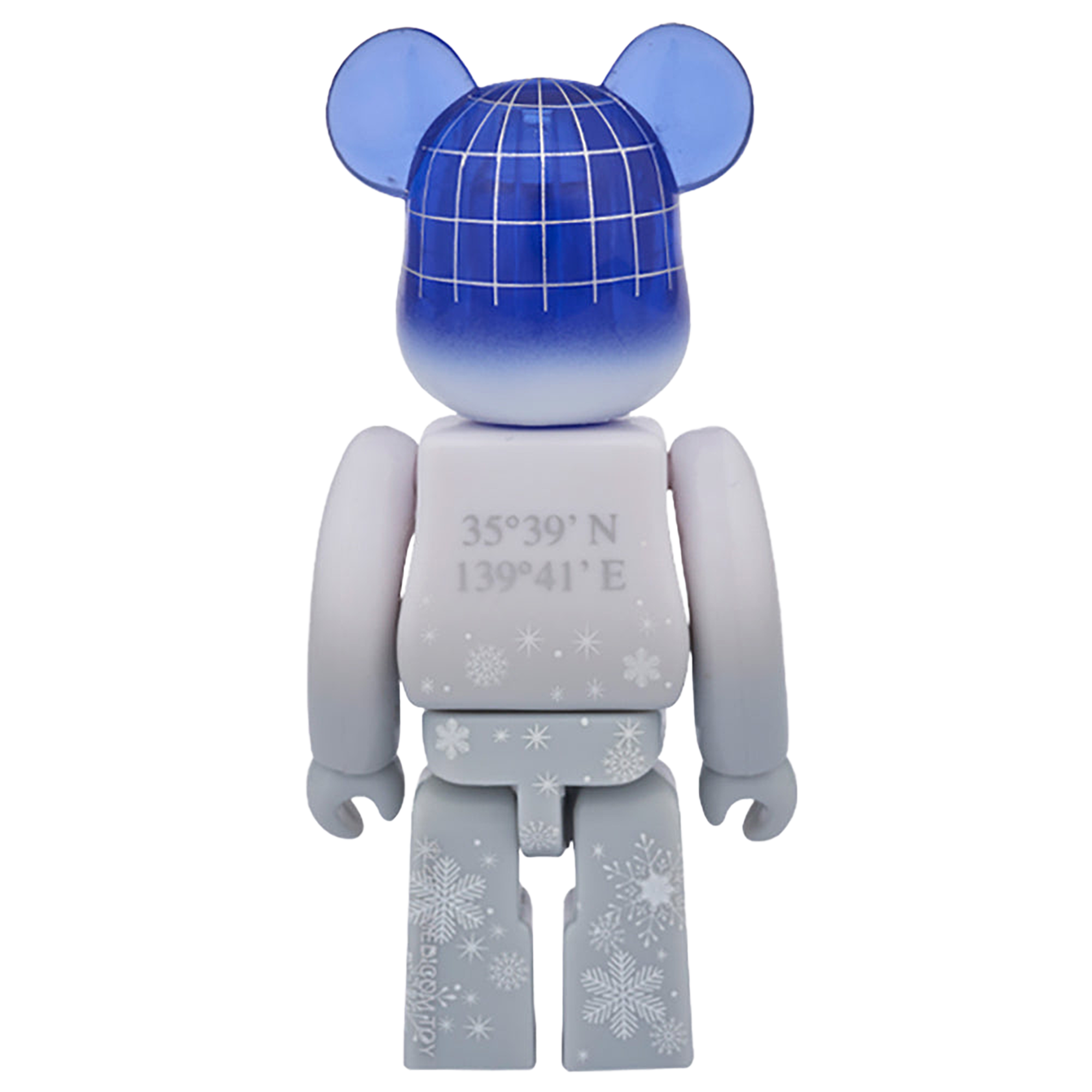 BE@RBRICK EARTH（VOLCANO RED / SNOW WHITE）100％