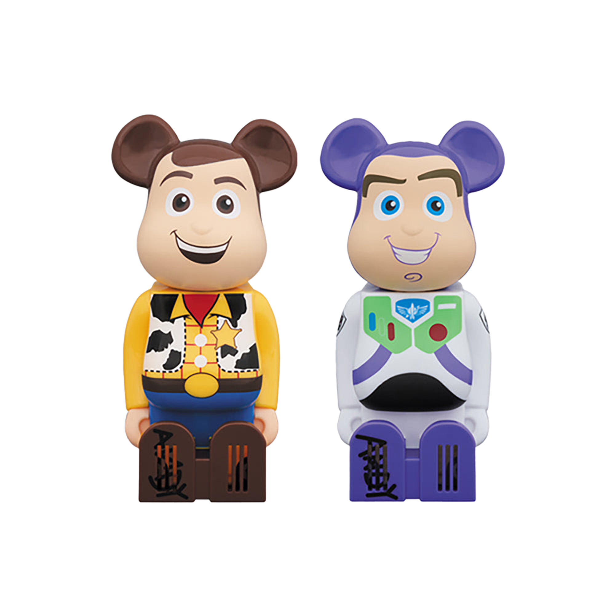 Cleverin BE@RBRICK WOODY／BUZZ LIGHTYEAR