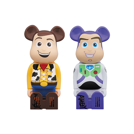 Cleverin BE@RBRICK WOODY／BUZZ LIGHTYEAR