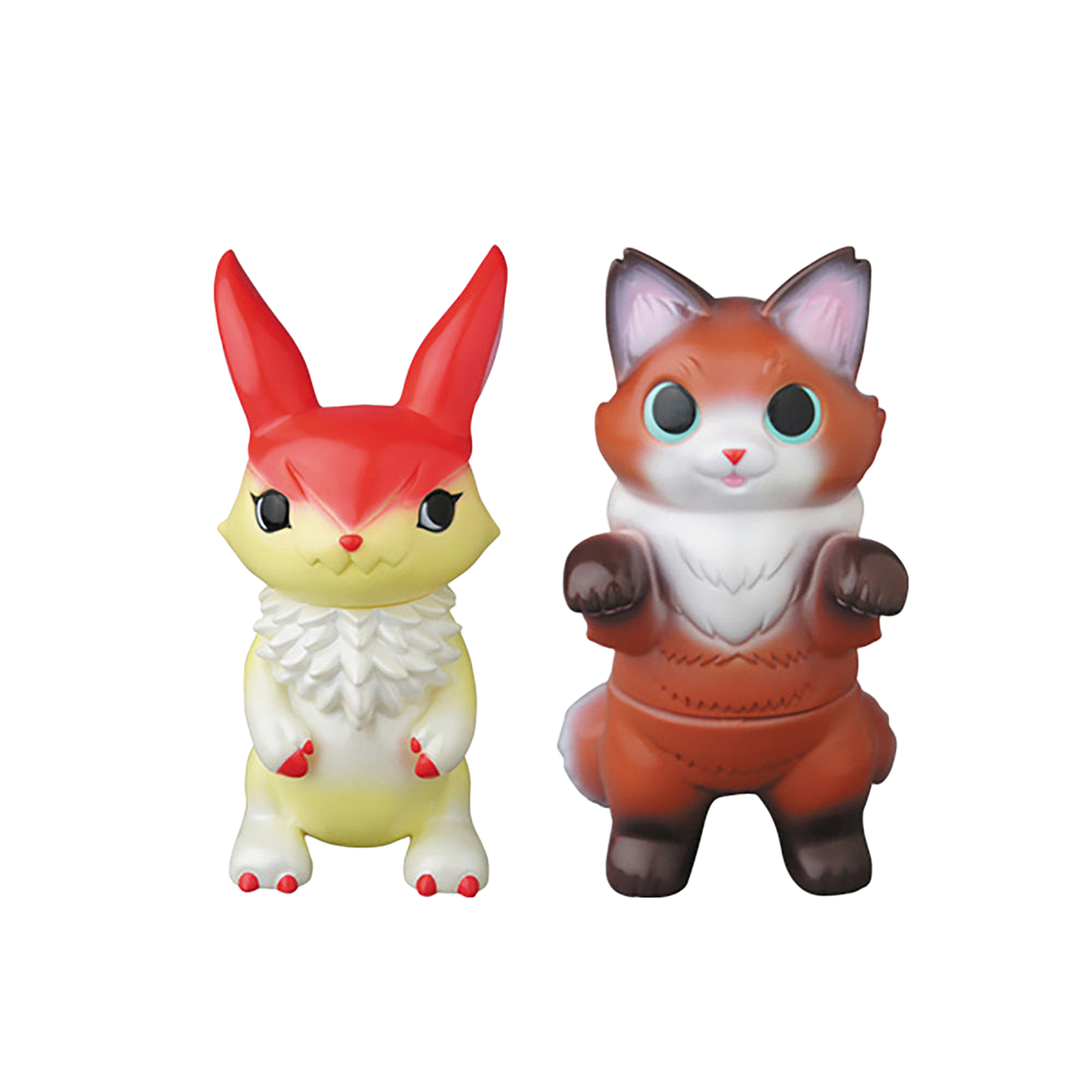 ミミラ（ショートケーキ）+ 長毛ネゴラ（チョコレートケーキ）（メディコム・トイ限定カラー）