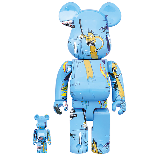 BE@RBRICK JEAN-MICHEL BASQUIAT #4 100％ & 400％