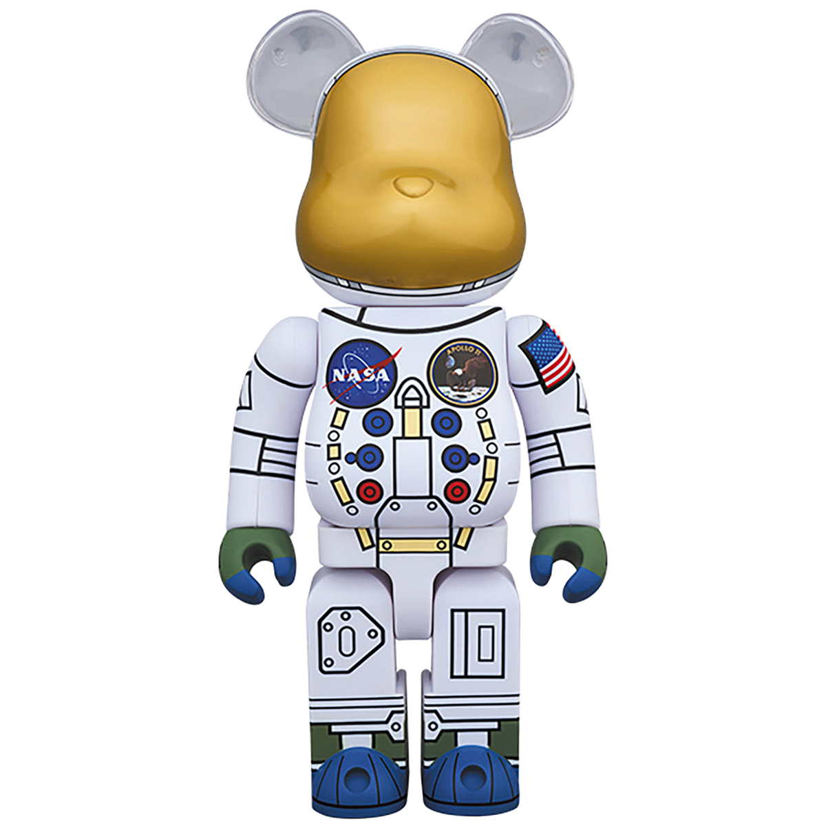 1969 ASTRONAUT BE@RBRICK 100％ & 400％