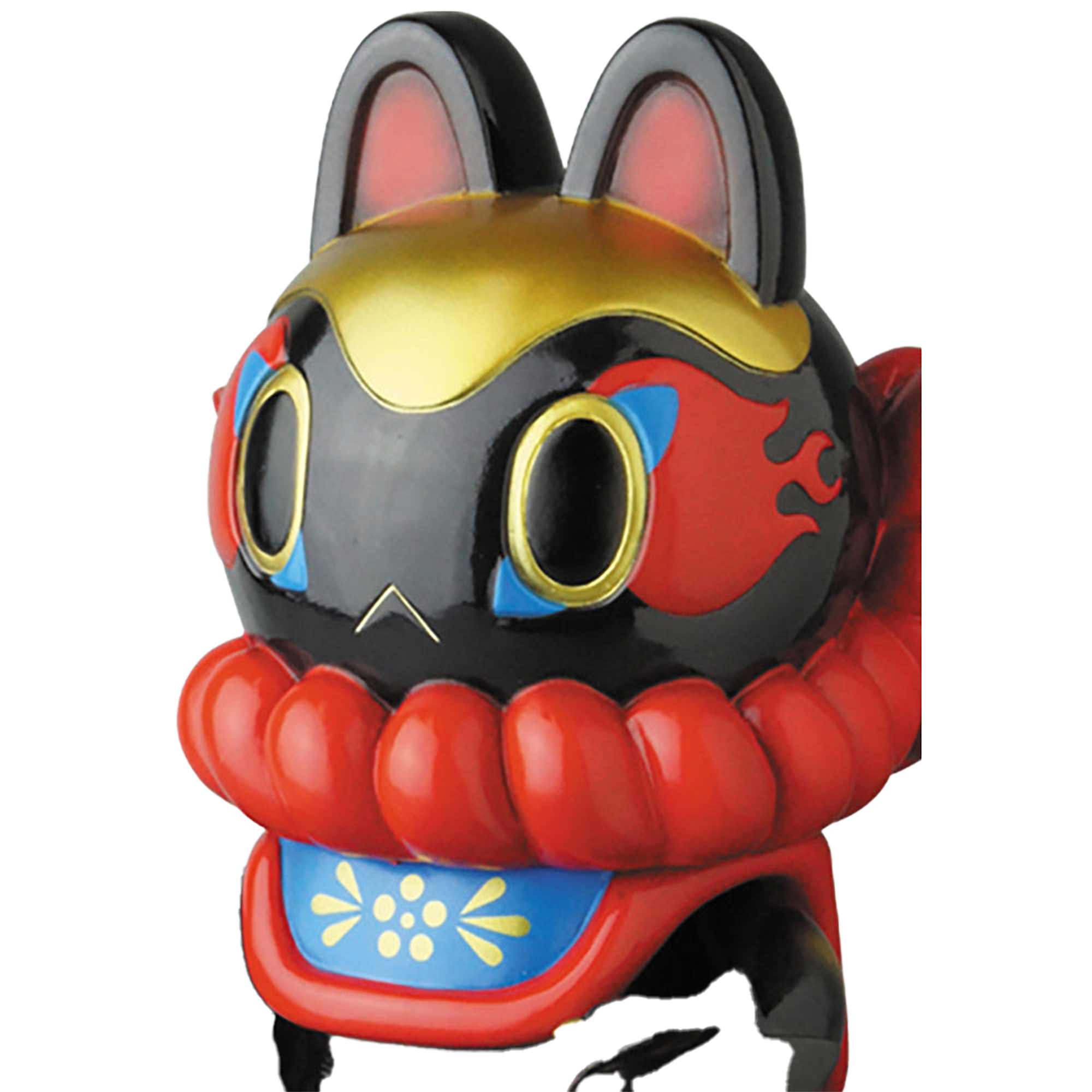郷土玩具怪獣 イヌハリゴン寿サイズ（黒）