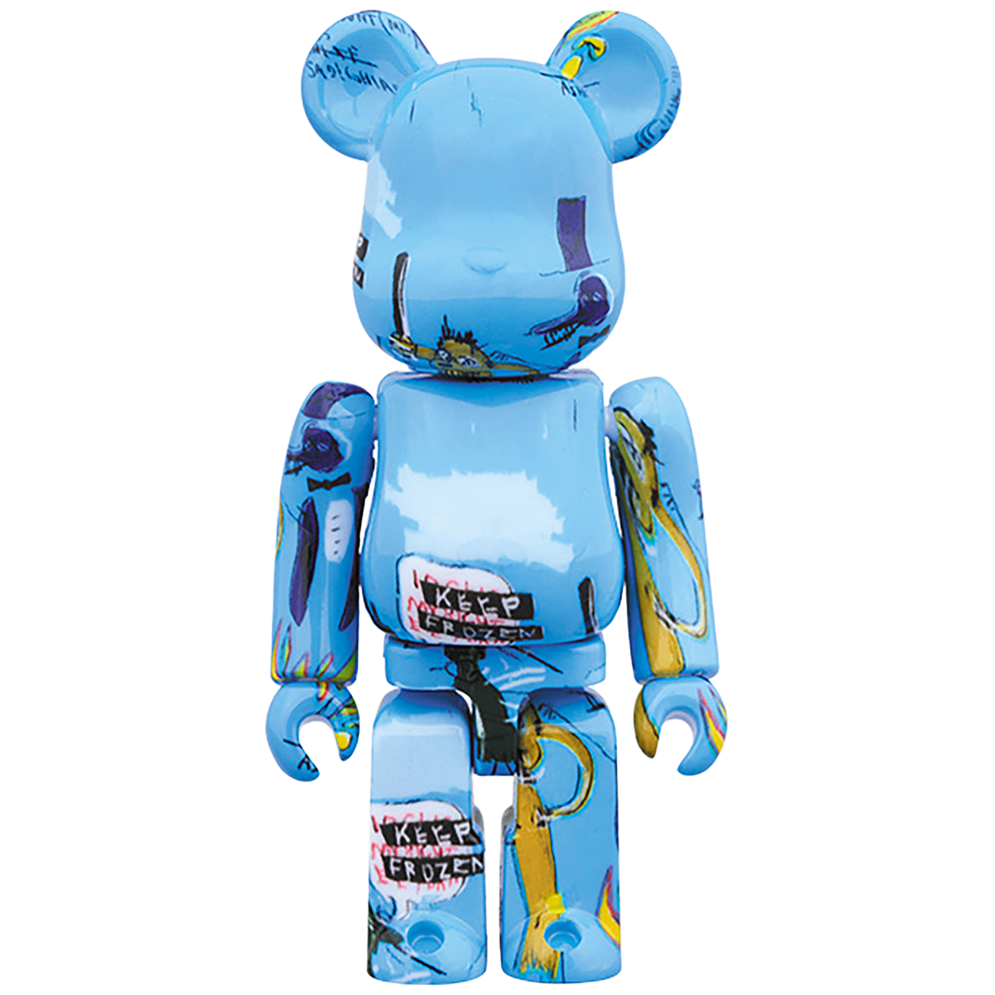 BE@RBRICK JEAN-MICHEL BASQUIAT #4 100％ & 400％