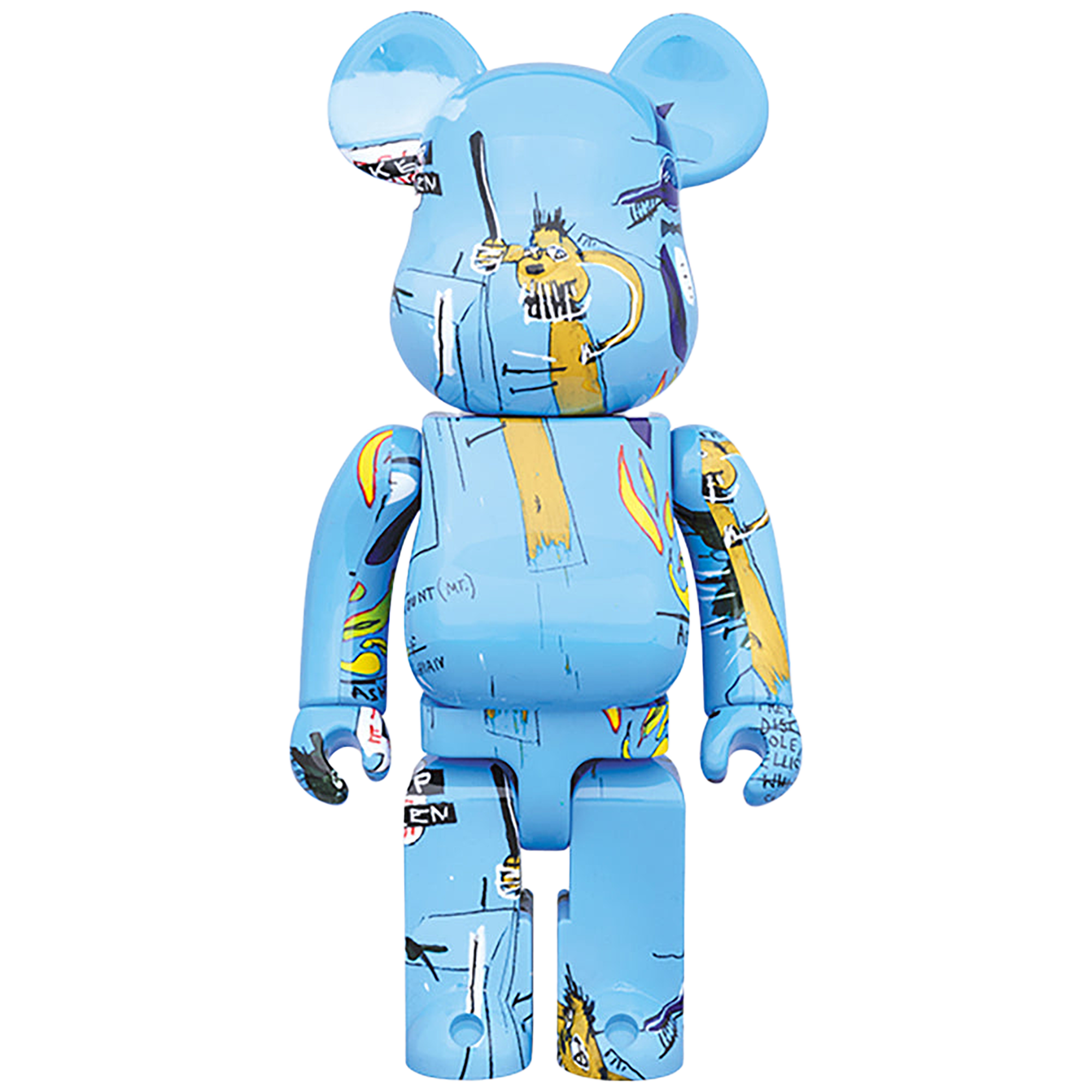 BE@RBRICK JEAN-MICHEL BASQUIAT #4 100％ & 400％