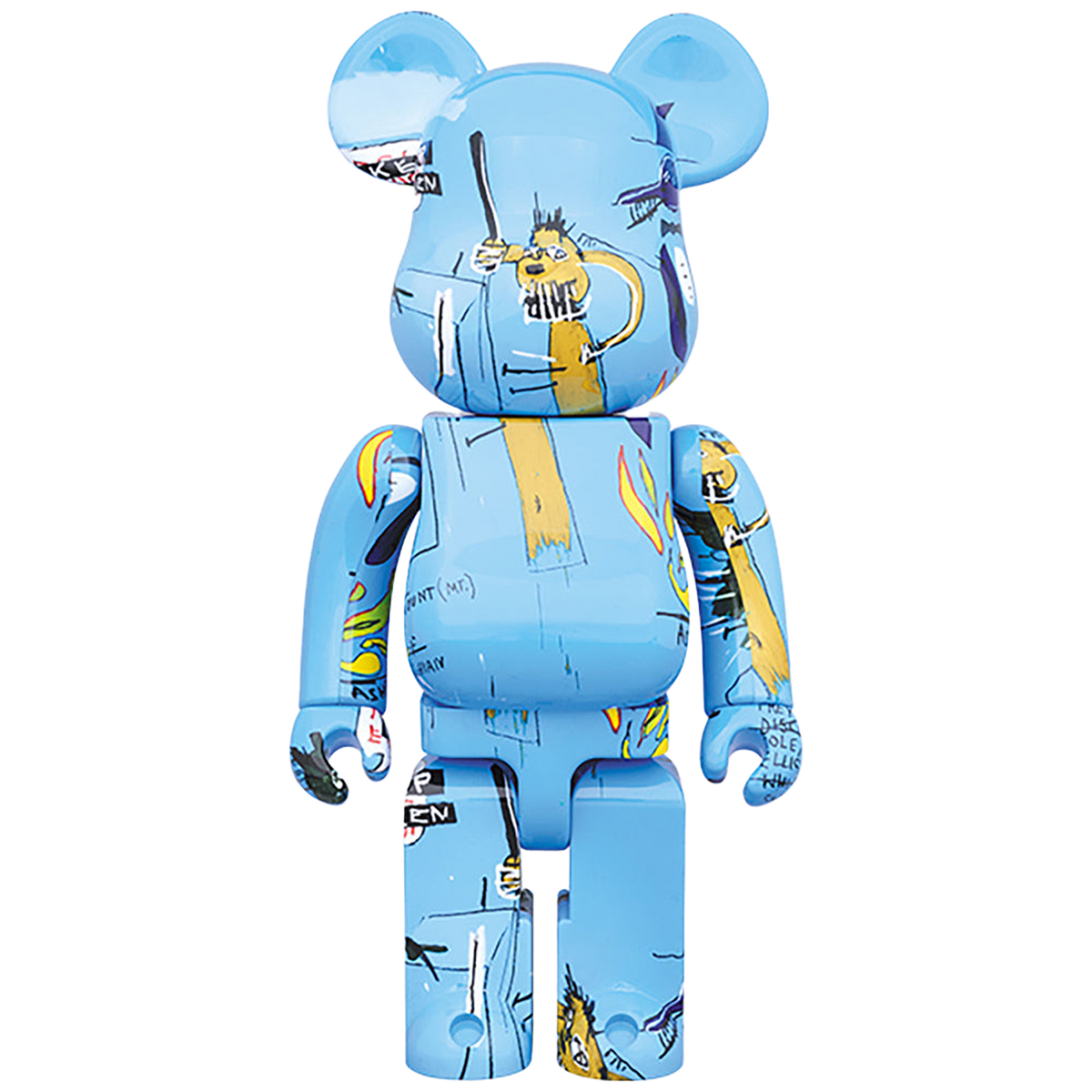 BE@RBRICK JEAN-MICHEL BASQUIAT #4 100％ & 400％