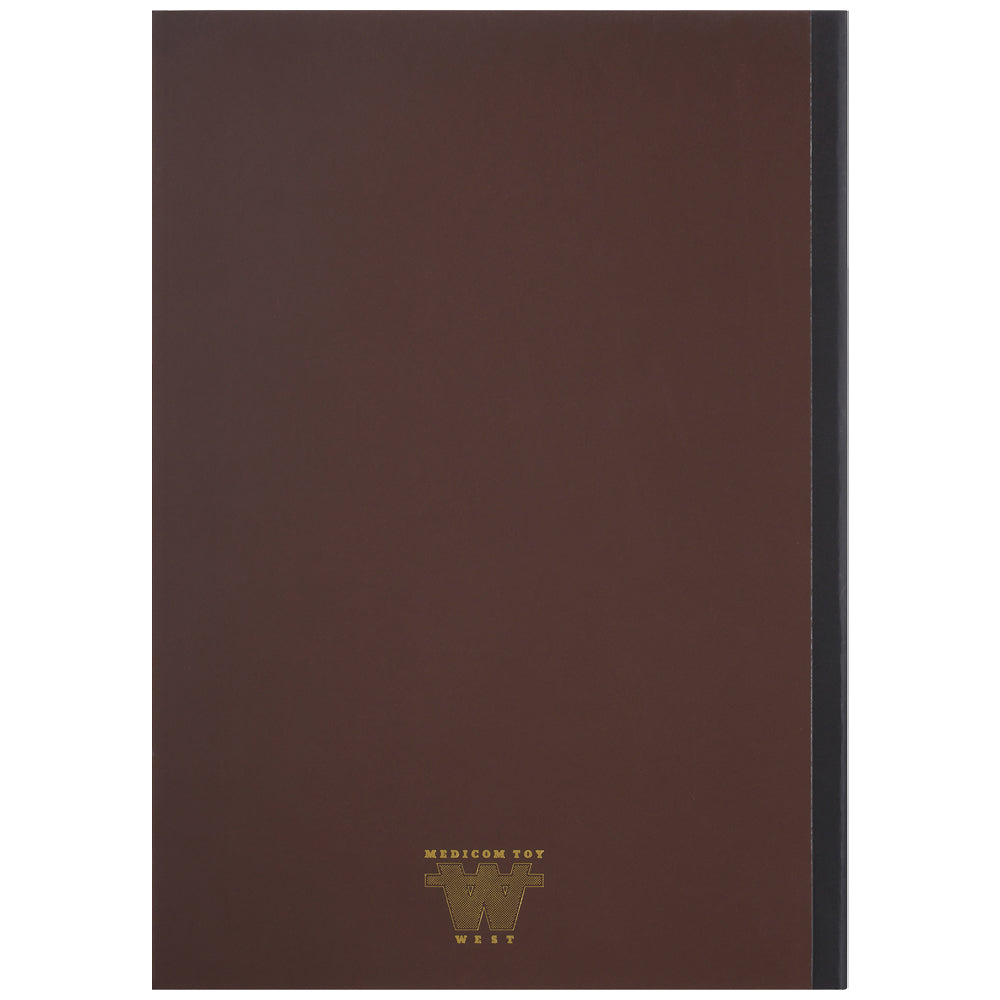 MLE MEDICOM TOY WEST ORIGINAL PRODUCTS LENTICULAR NOTE BOOK_3