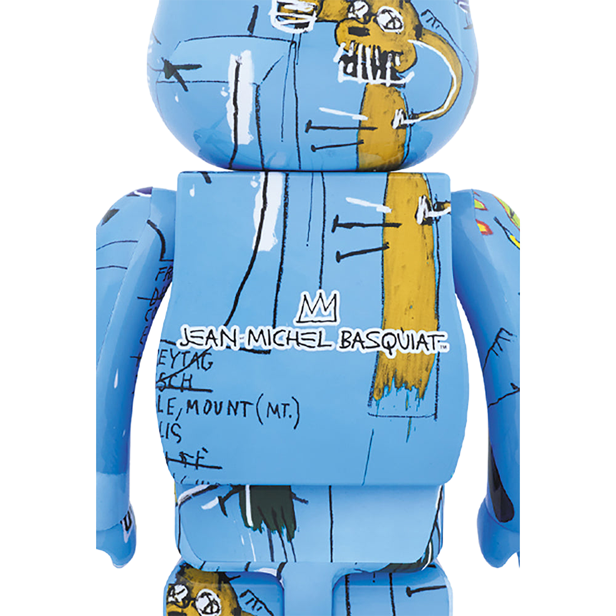 BE@RBRICK JEAN-MICHEL BASQUIAT #4 100％ & 400％