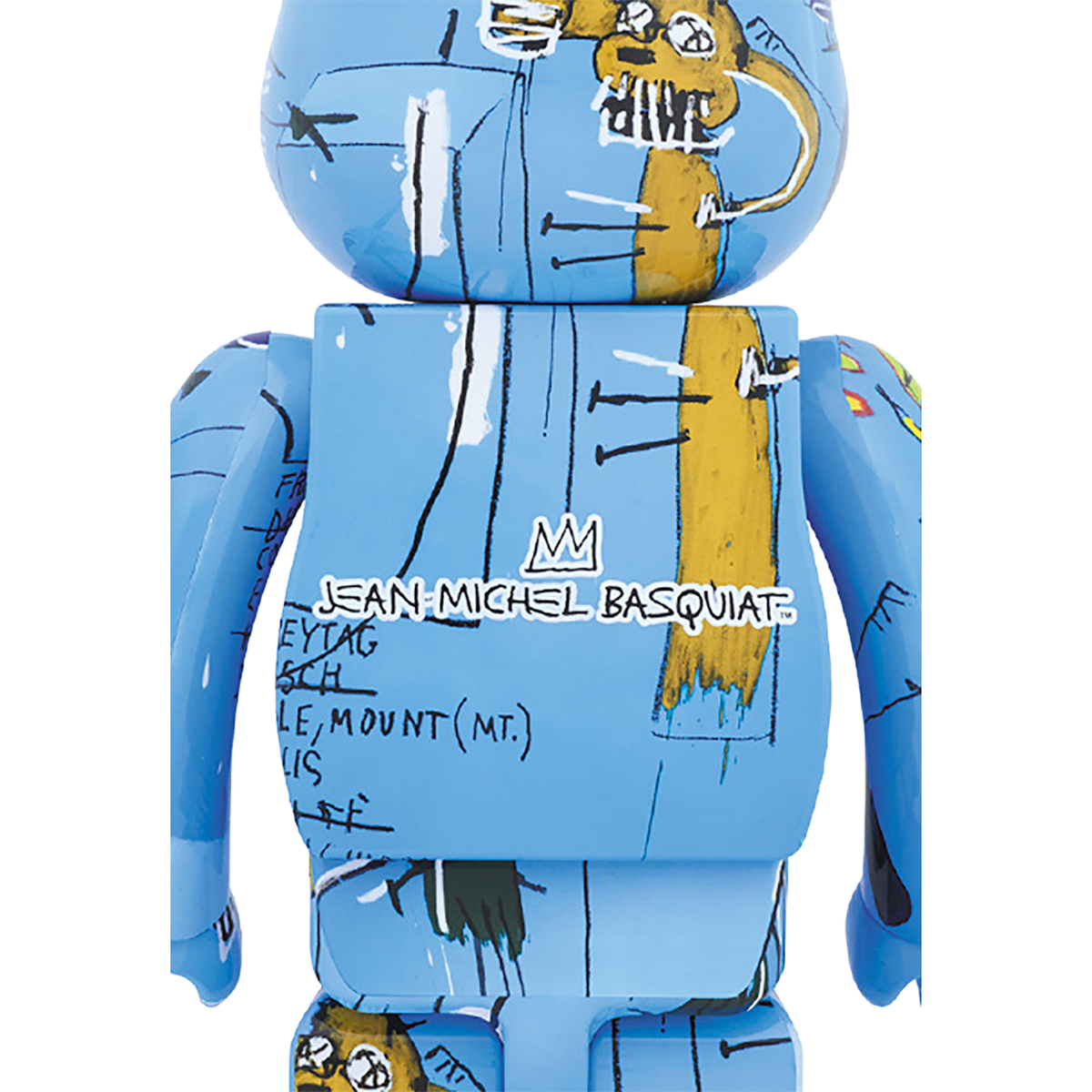 BE@RBRICK JEAN-MICHEL BASQUIAT #4 100％ & 400％