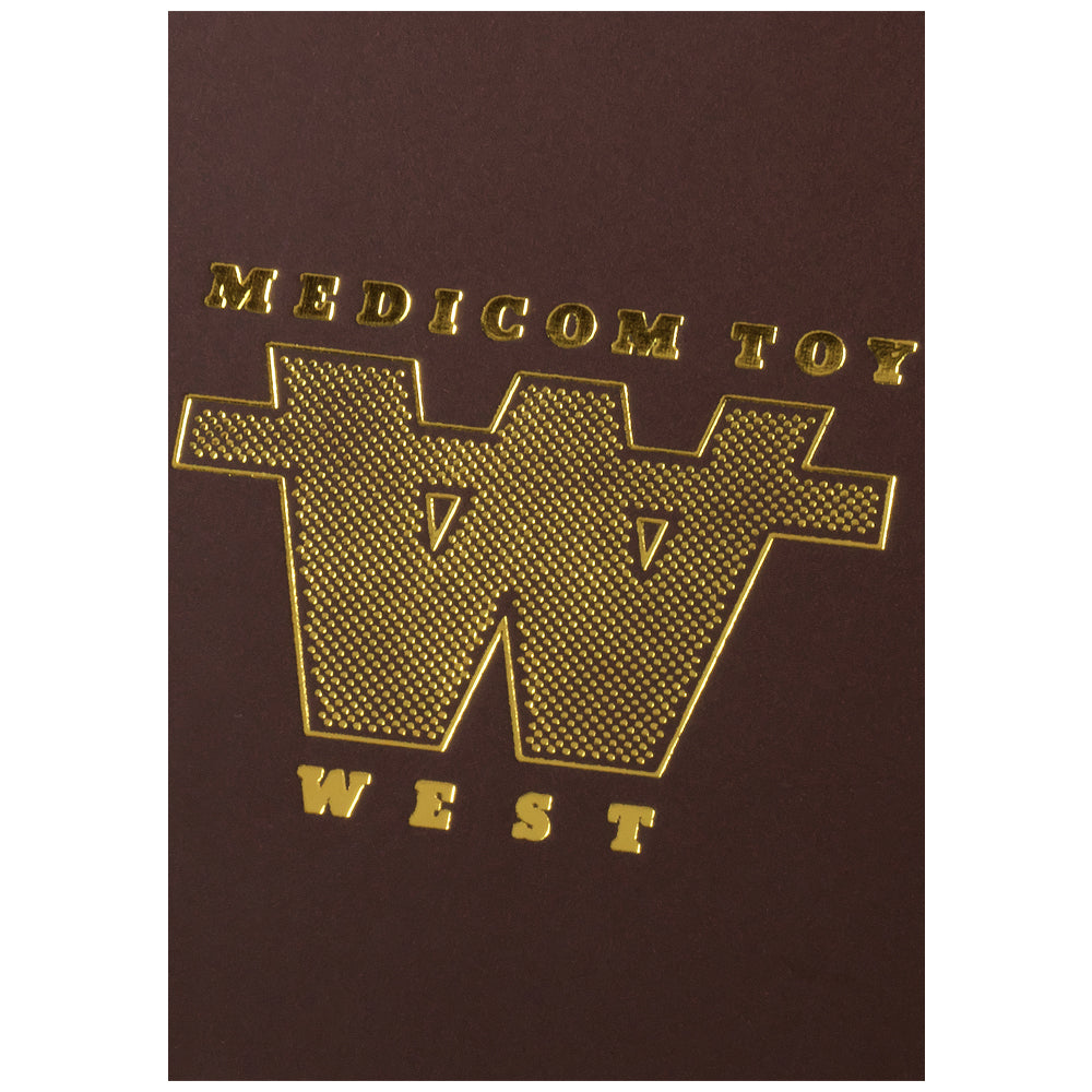 MLE MEDICOM TOY WEST ORIGINAL PRODUCTS LENTICULAR NOTE BOOK_4