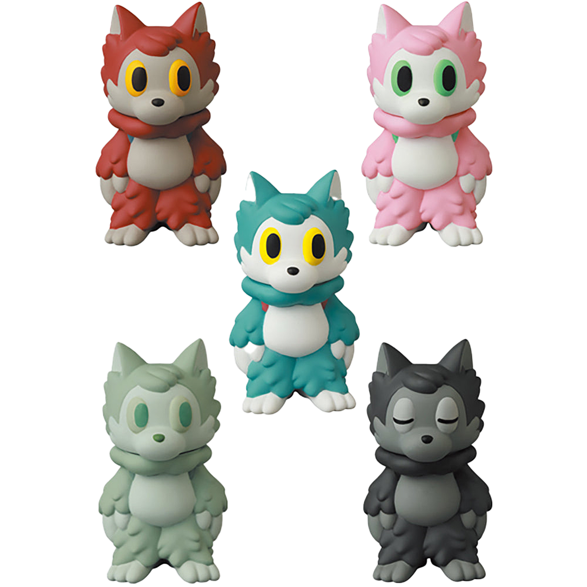VAG(VINYL ARTIST GACHA) SERIES 28 おおかみくん | MEDICOM TOY