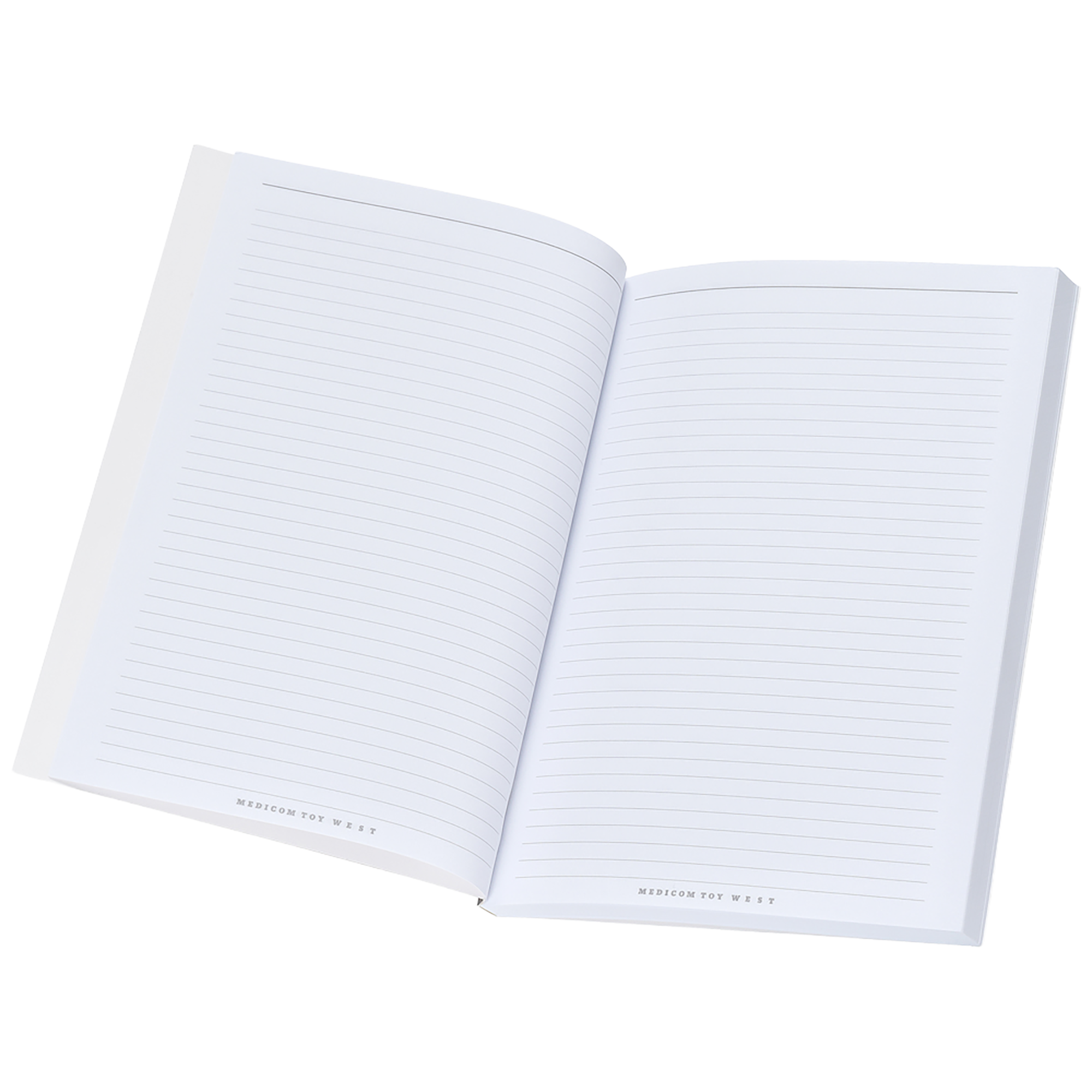 MLE MEDICOM TOY WEST ORIGINAL PRODUCTS LENTICULAR NOTE BOOK