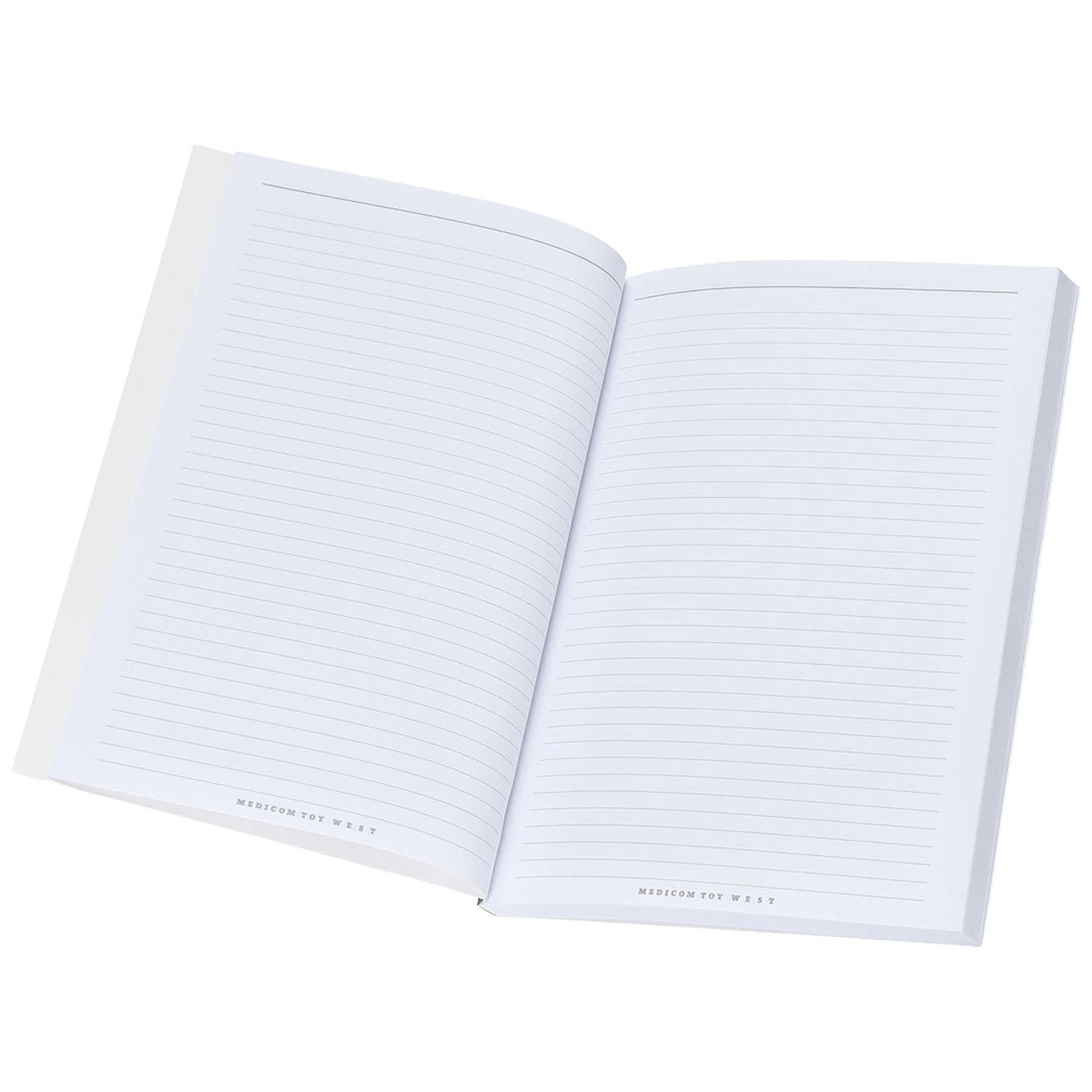 MLE MEDICOM TOY WEST ORIGINAL PRODUCTS LENTICULAR NOTE BOOK