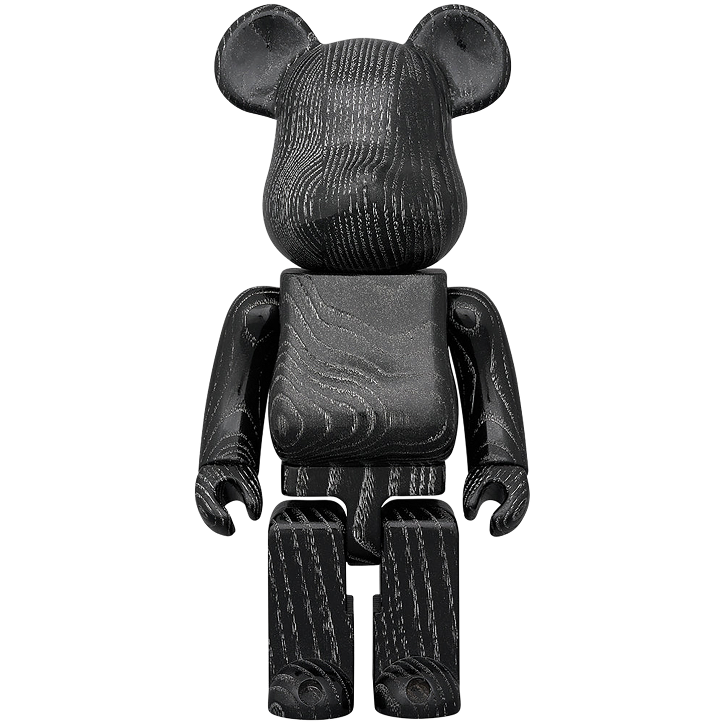 BE@RBRICK Karimoku floating black silver 400%