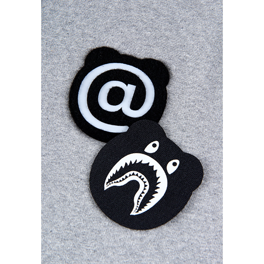 BAPE(R) CAMO SHARK BE@R FULL ZIP HOODIE (BLACK/GRAY/CAMO)_4