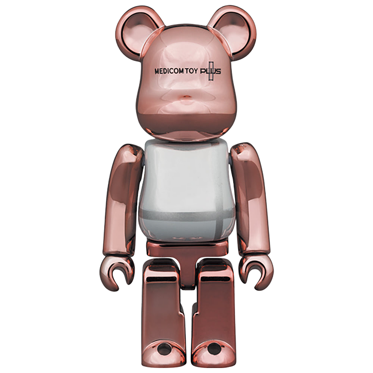 BE@RBRICK MEDICOM TOY PLUS PINK GOLD CHROME Ver. 100％ ＆ 400％