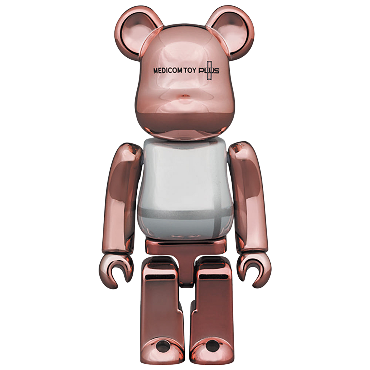 BE@RBRICK MEDICOM TOY PLUS PINK GOLD CHROME Ver. 100％ ＆ 400％