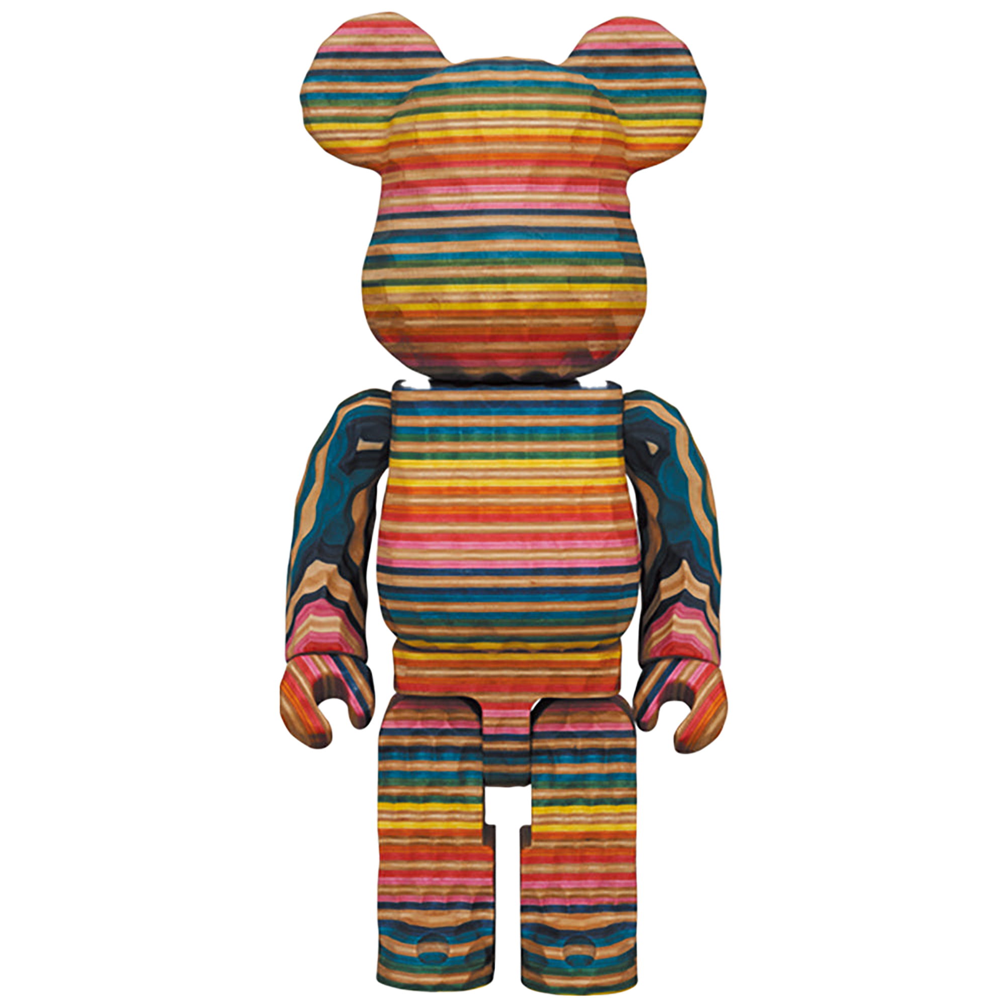 BE@RBRICK カリモク fragmentdesign × HAROSHI 400％ carved wooden