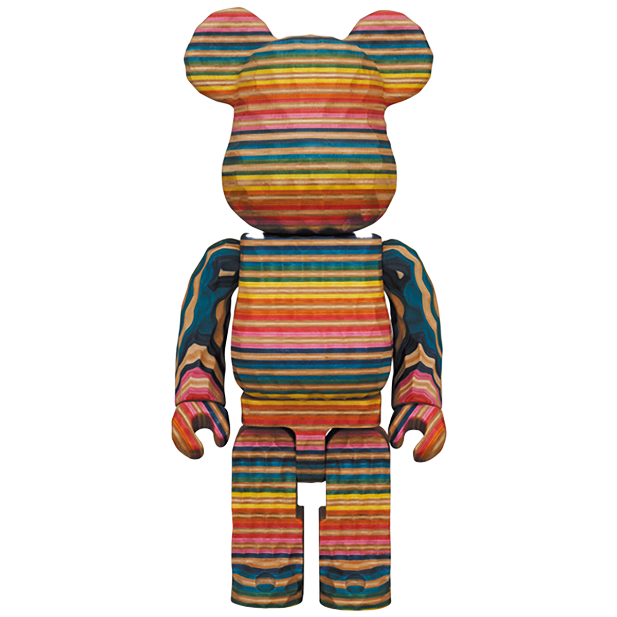 BE@RBRICK カリモク fragmentdesign × HAROSHI 400％ carved wooden