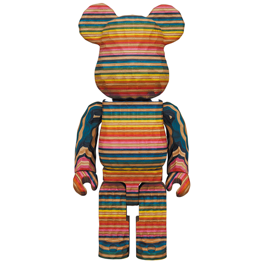 BE@RBRICK カリモク fragmentdesign × HAROSHI 400％ carved wooden