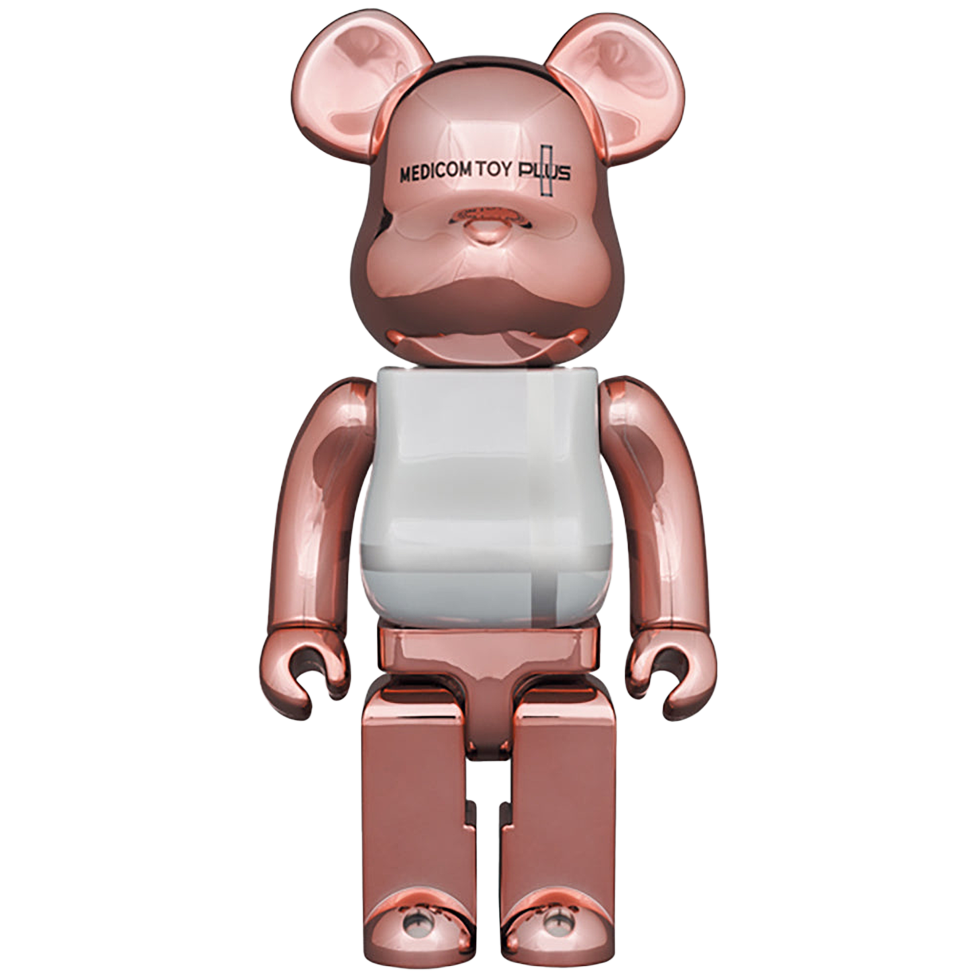 BE@RBRICK MEDICOM TOY PLUS PINK GOLD CHROME Ver. 100％ ＆ 400％