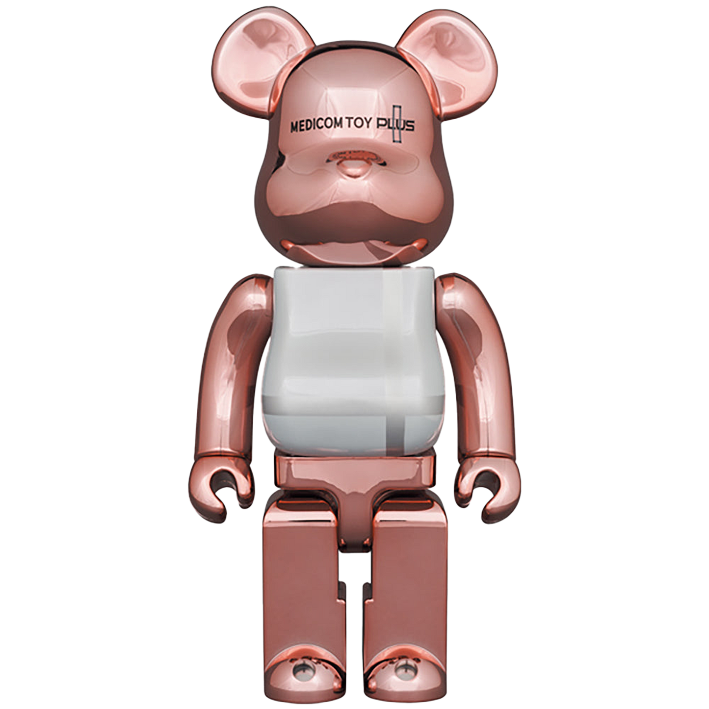 BE@RBRICK MEDICOM TOY PLUS PINK GOLD CHROME Ver. 100％ ＆ 400％