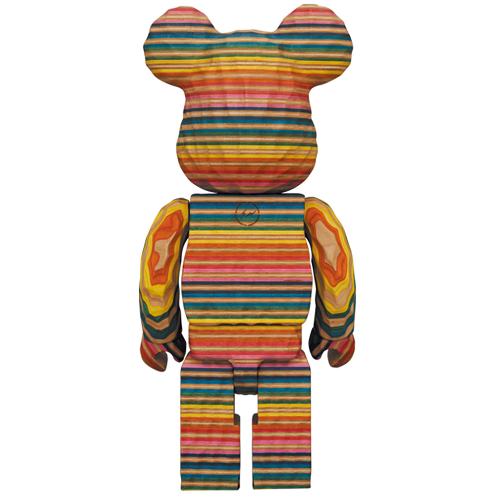 BE@RBRICK カリモク fragmentdesign × HAROSHI 400％ carved wooden_1
